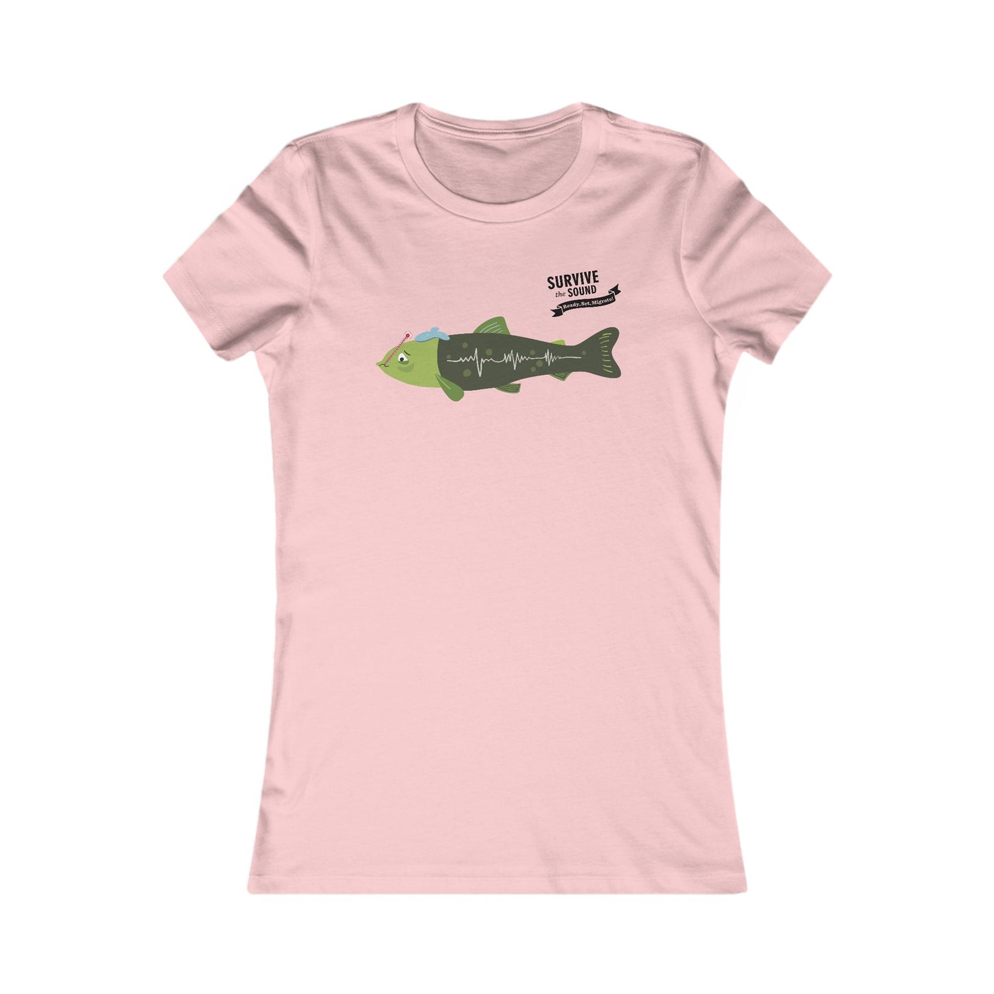 Salmon Ella Women's Tee
