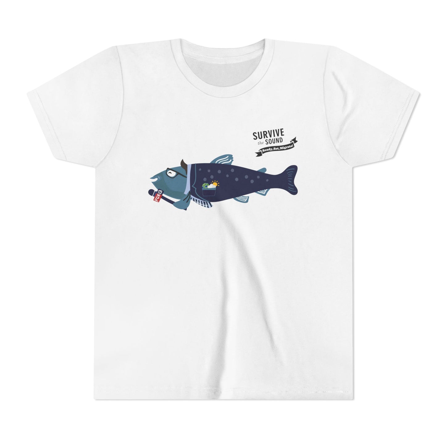 Brian Mackerel Youth Tee