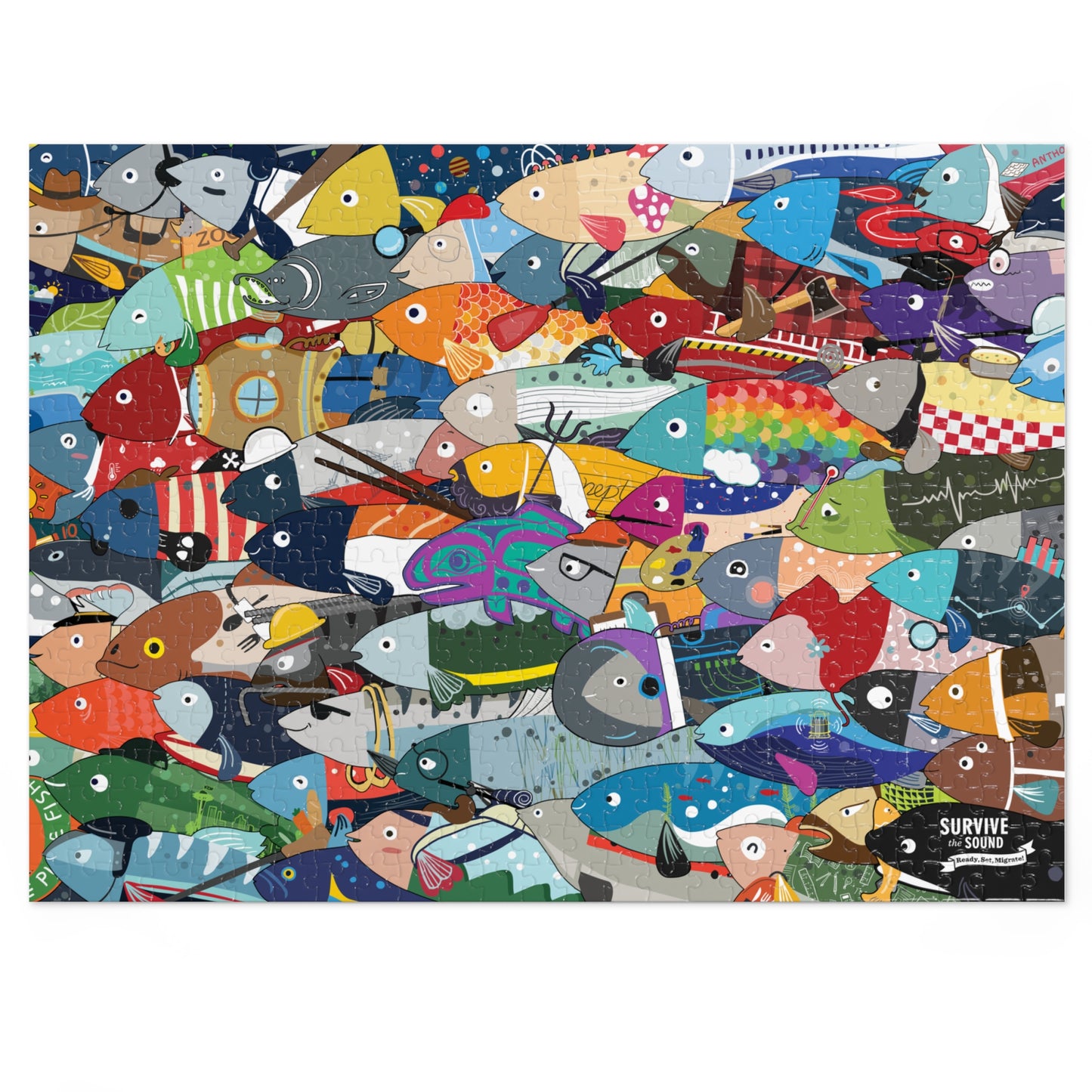 Survive the Sound Fish Puzzle