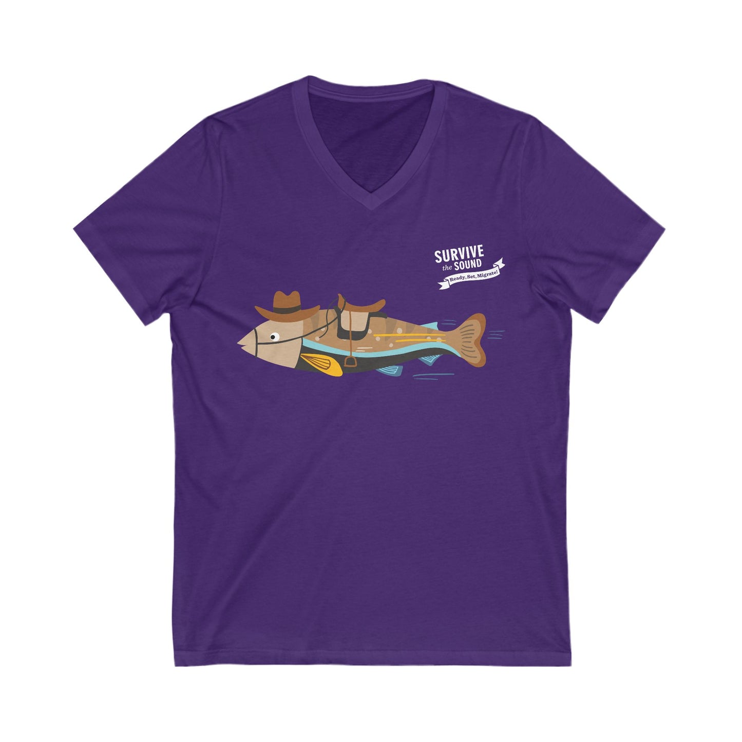 Trigger Unisex V-Neck Tee