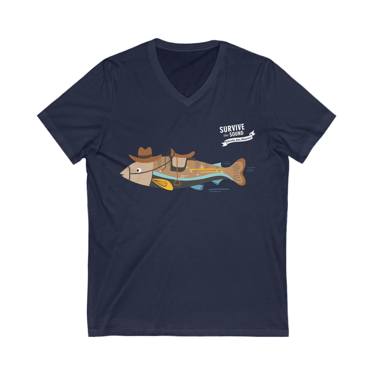 Trigger Unisex V-Neck Tee