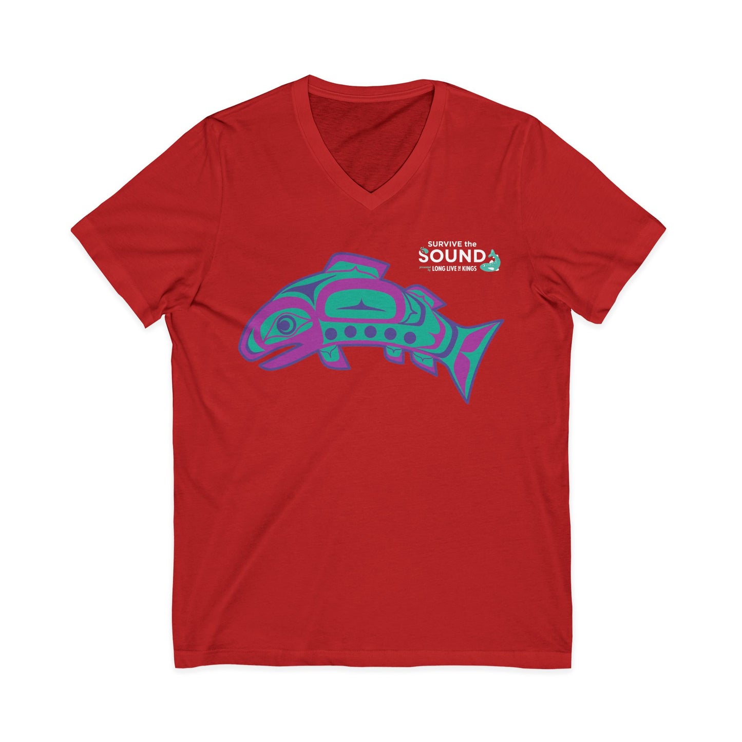 Hank Unisex V-Neck Tee