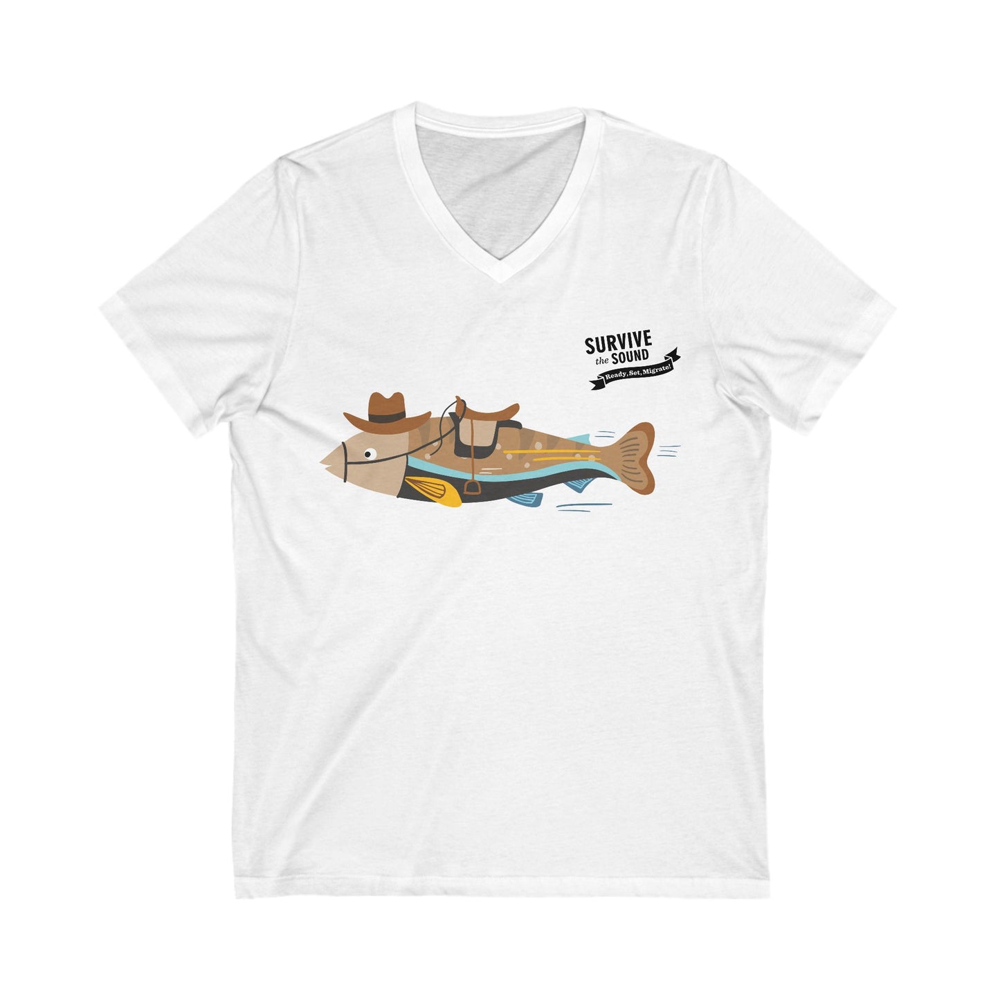 Trigger Unisex V-Neck Tee