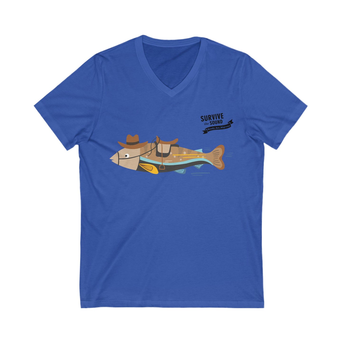 Trigger Unisex V-Neck Tee