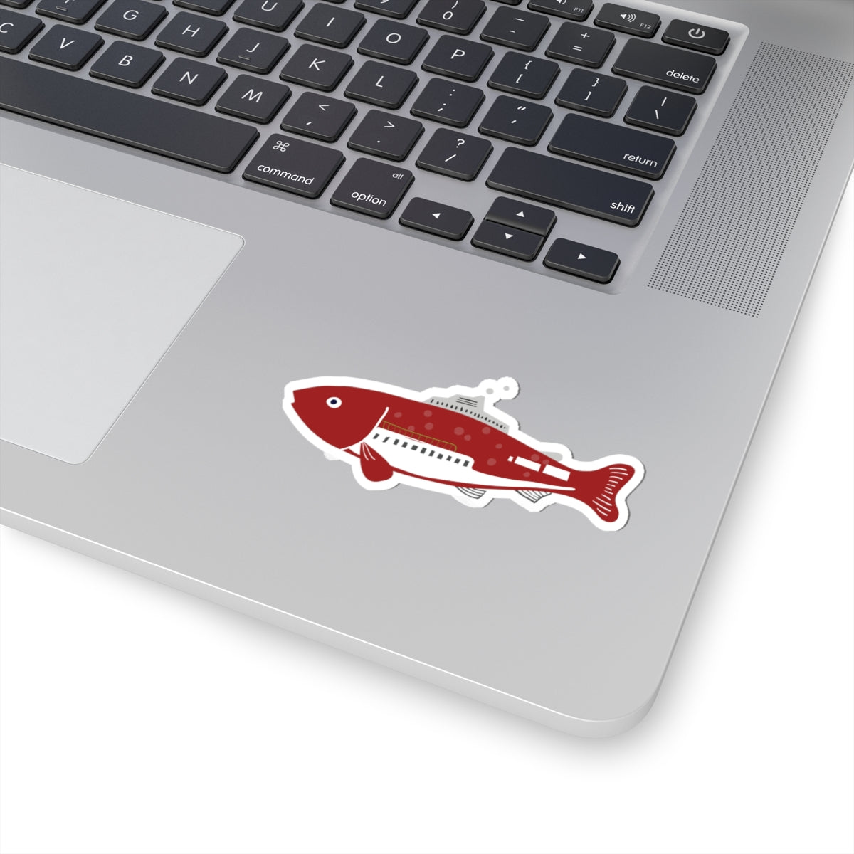 Fishy McFishface Sticker
