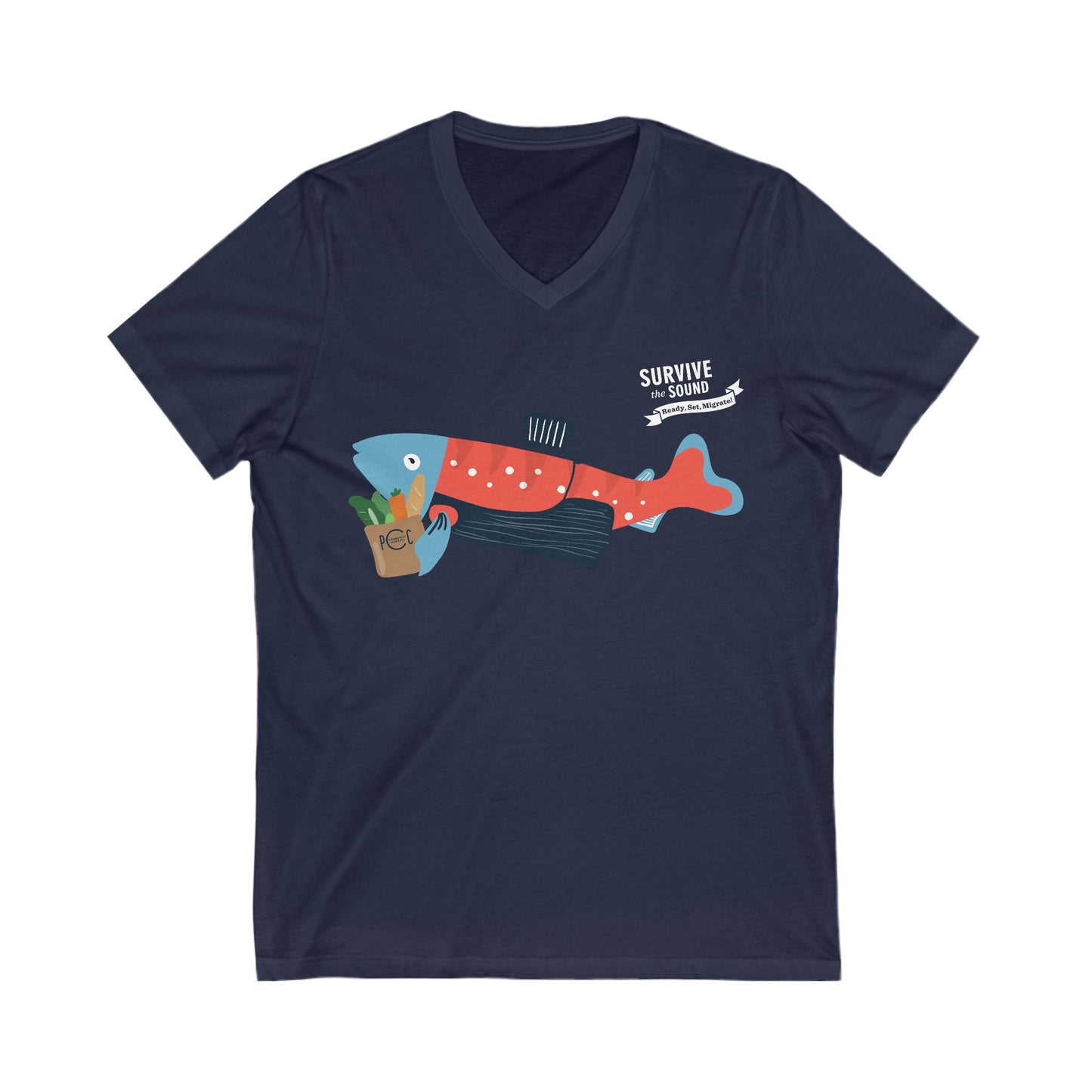 Community Unisex V-Neck Tee