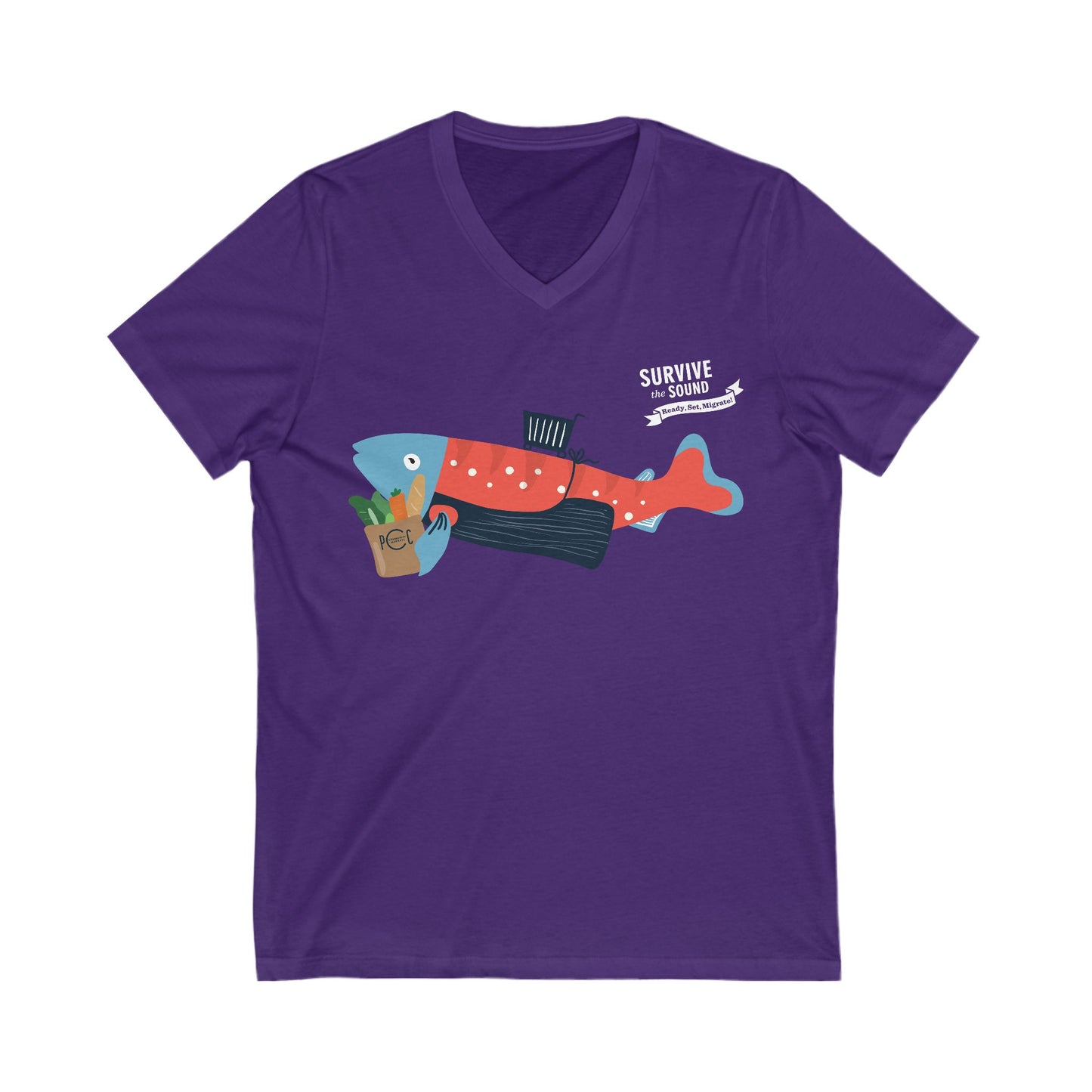 Community Unisex V-Neck Tee