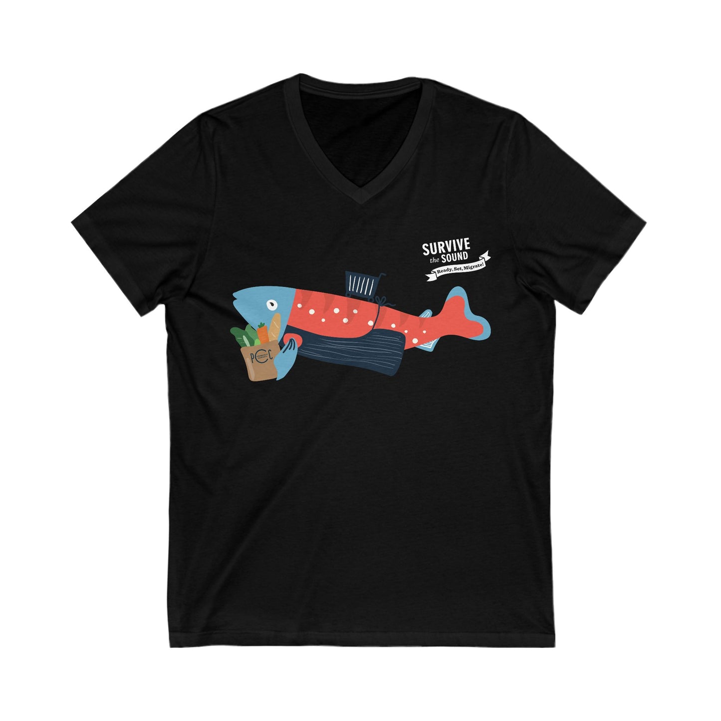 Community Unisex V-Neck Tee