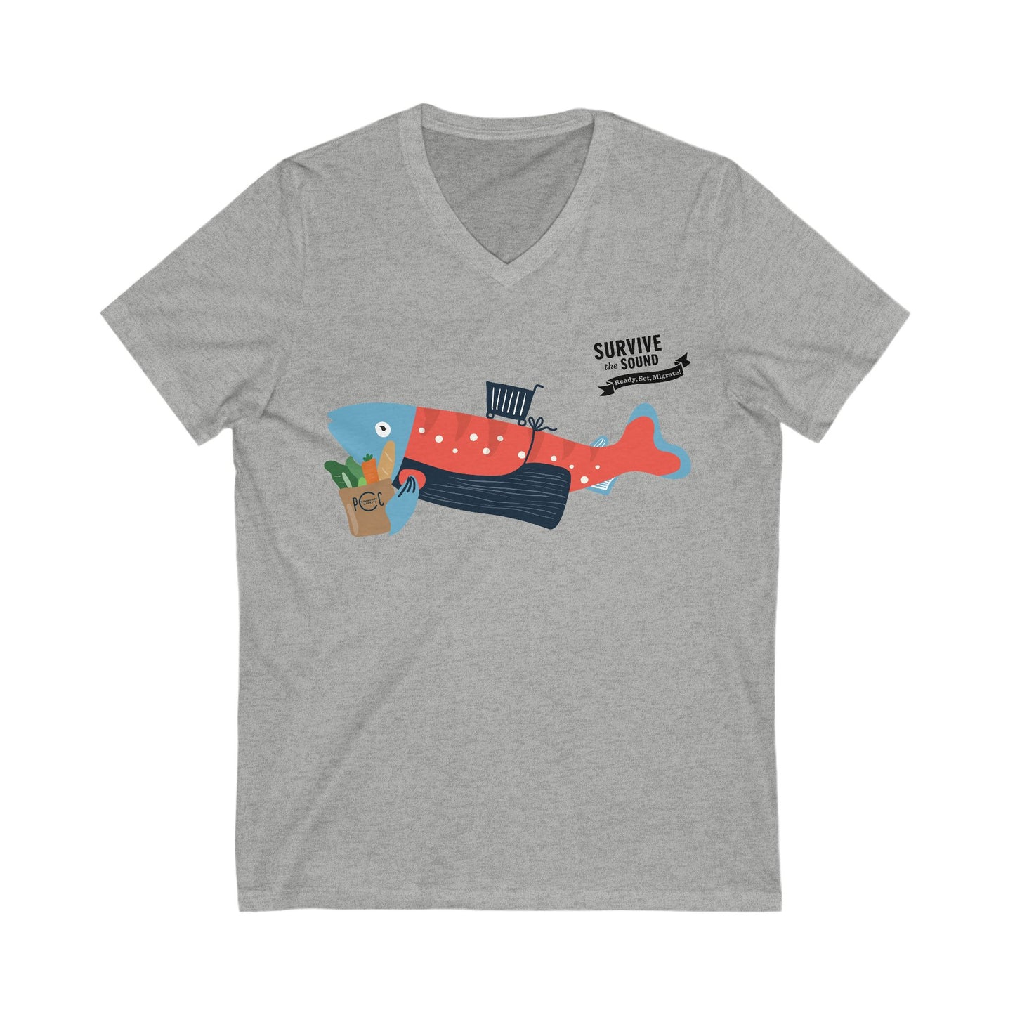 Community Unisex V-Neck Tee