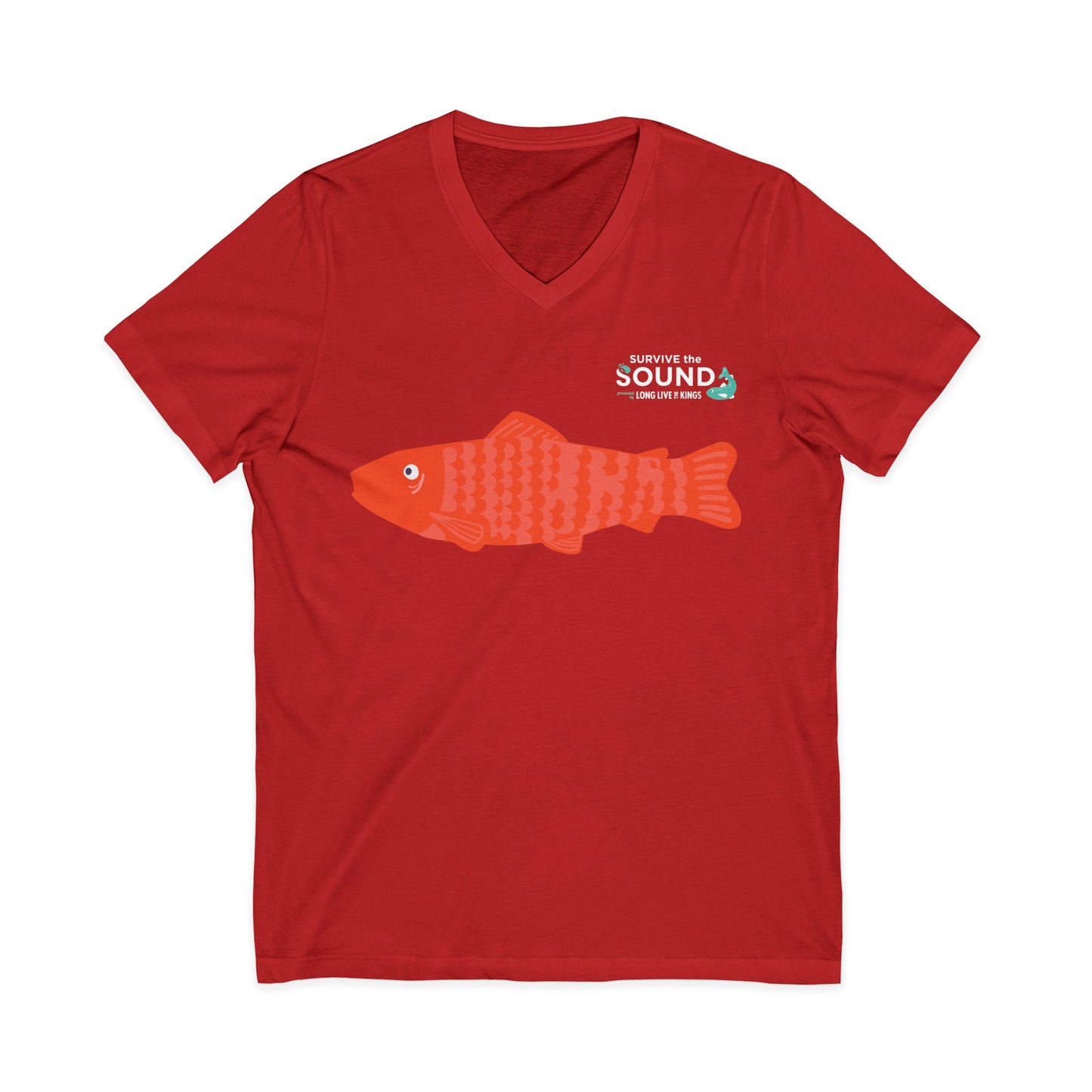 Swedish Unisex V-Neck Tee