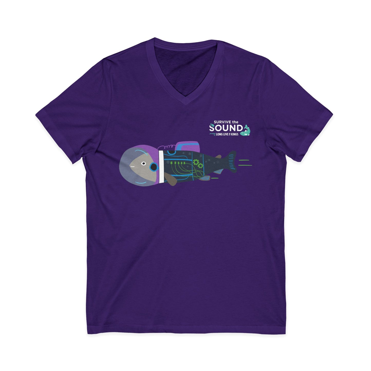 Curiosity Unisex V-Neck Tee