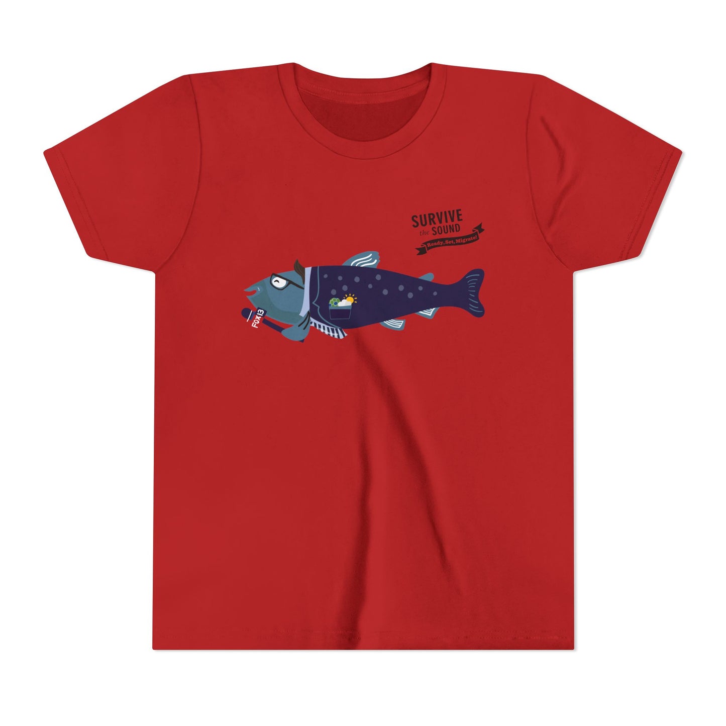Brian Mackerel Youth Tee
