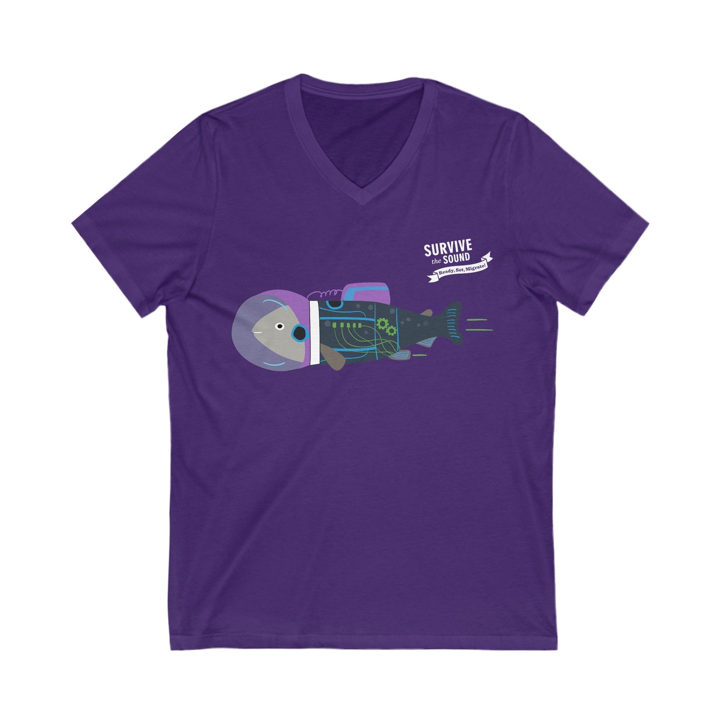 Curiosity Unisex V-Neck Tee