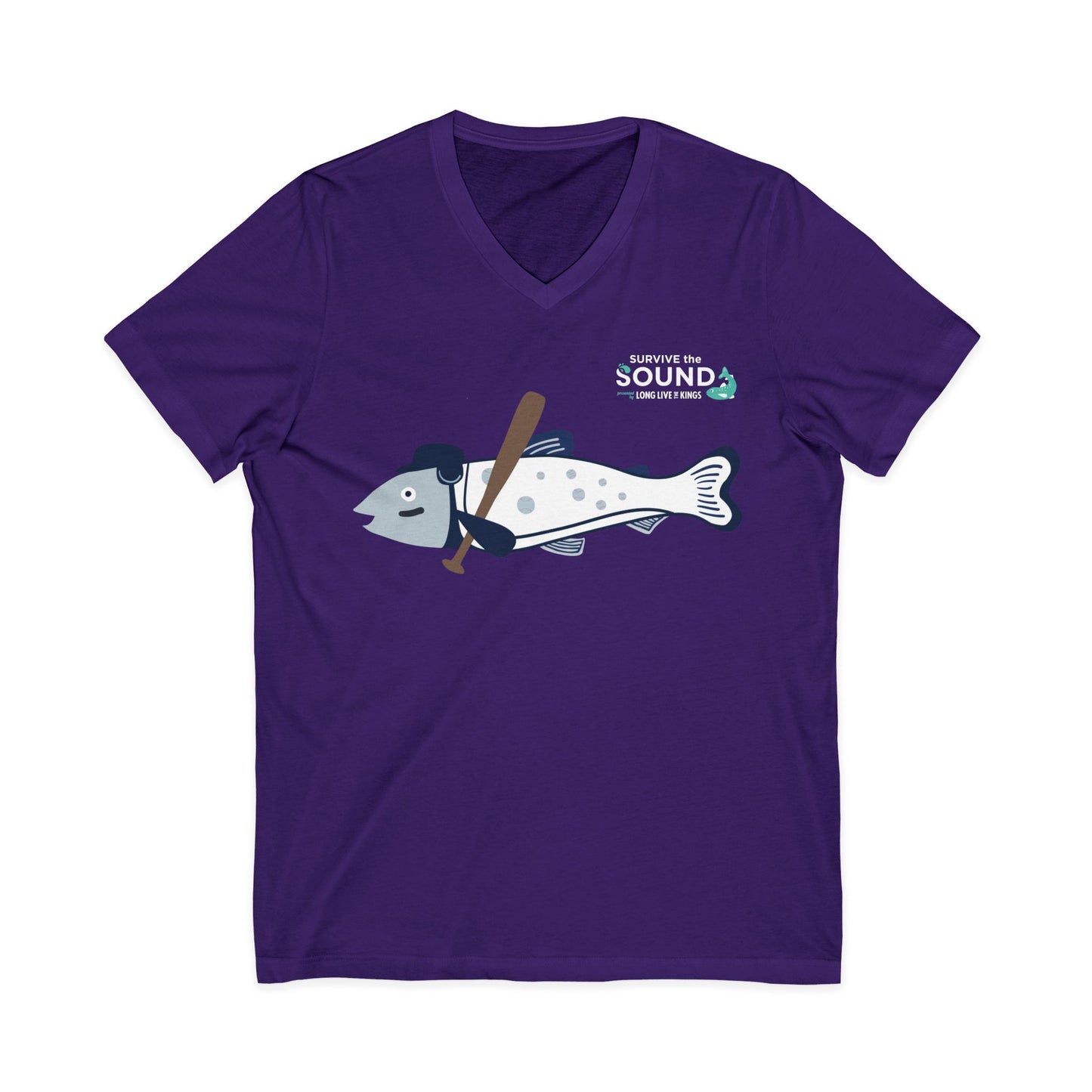 Eddy Gar Unisex V-Neck Tee