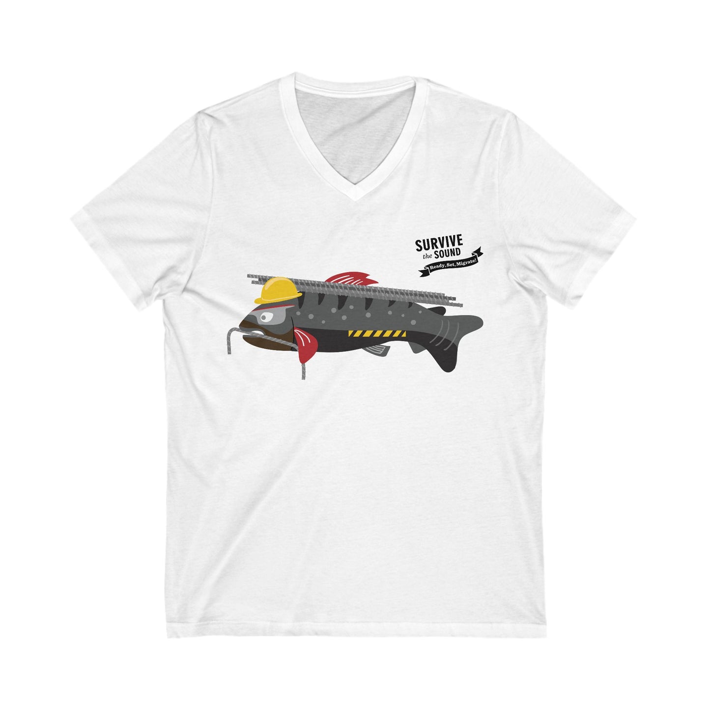Steel(head) Unisex V-Neck Tee