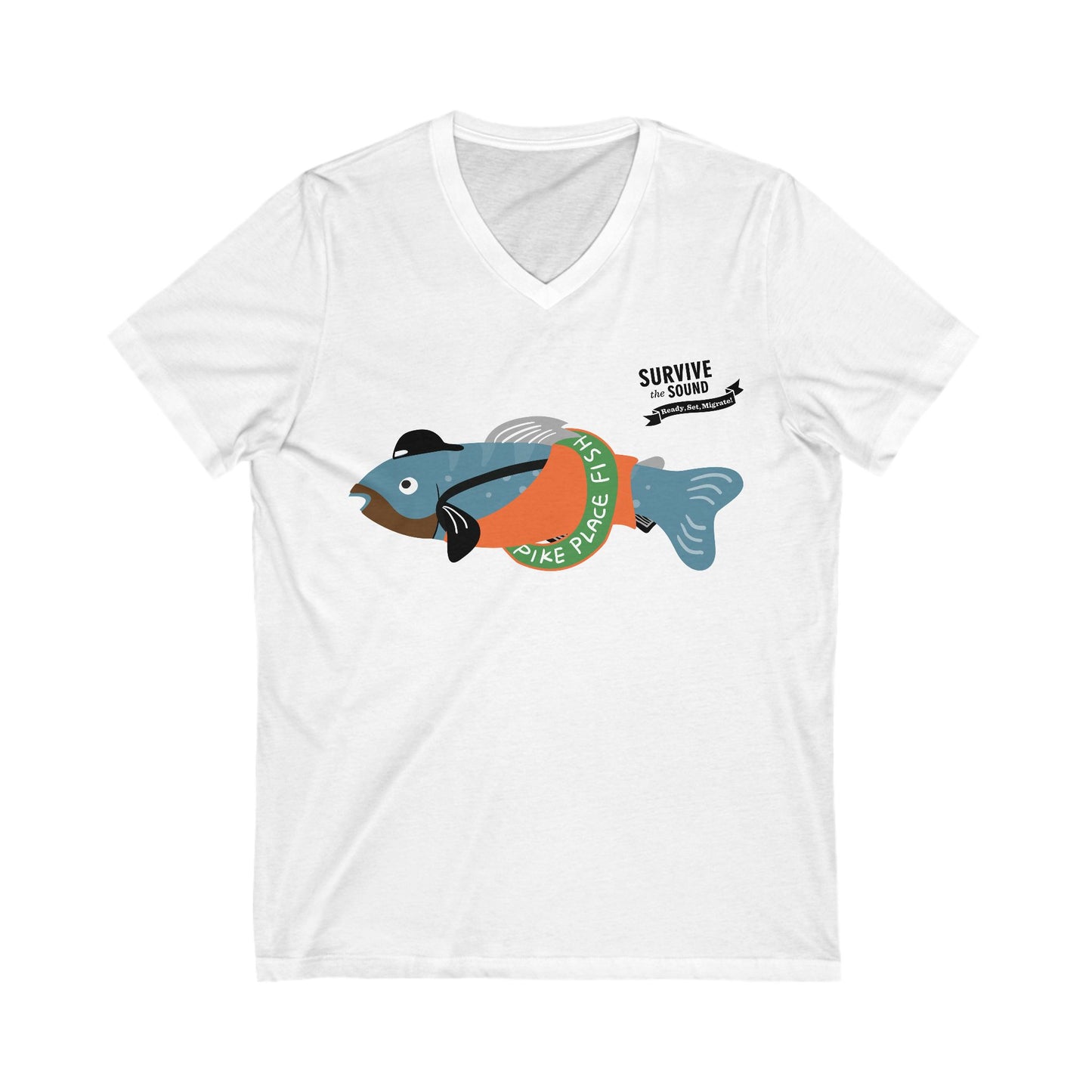 BackJack Unisex V-Neck Tee