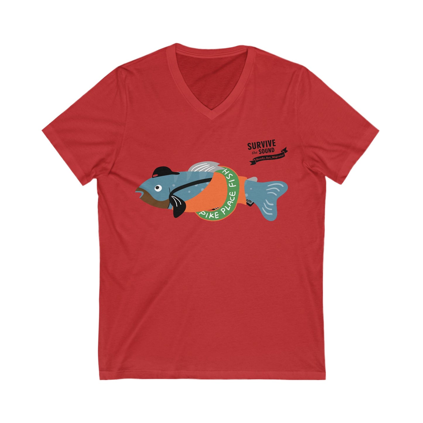 BackJack Unisex V-Neck Tee