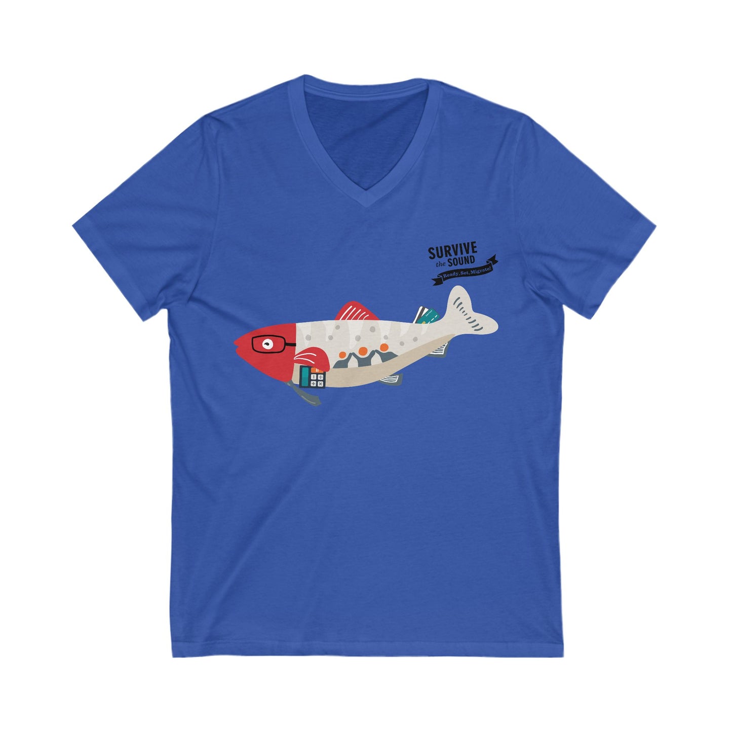 Financial Finn Unisex V-Neck Tee