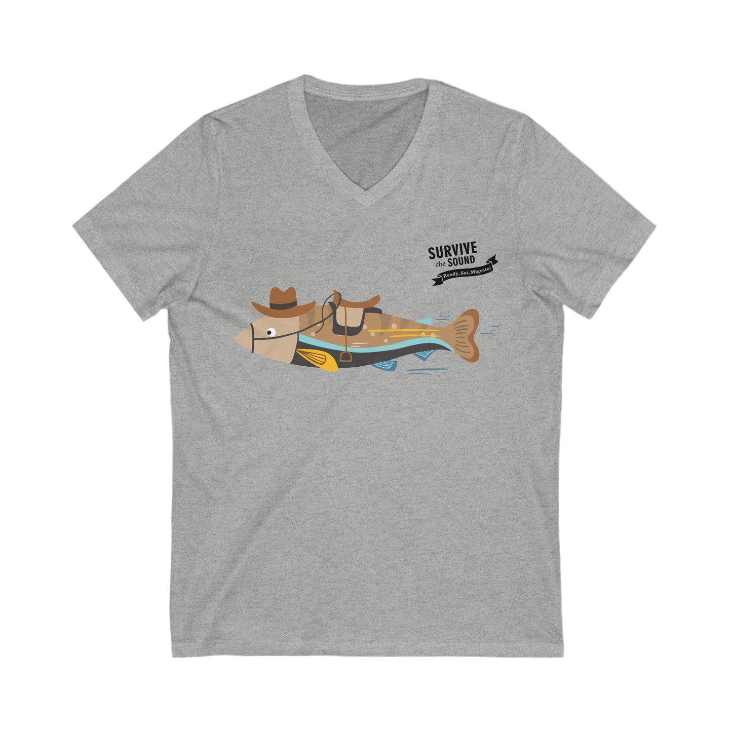 Trigger Unisex V-Neck Tee