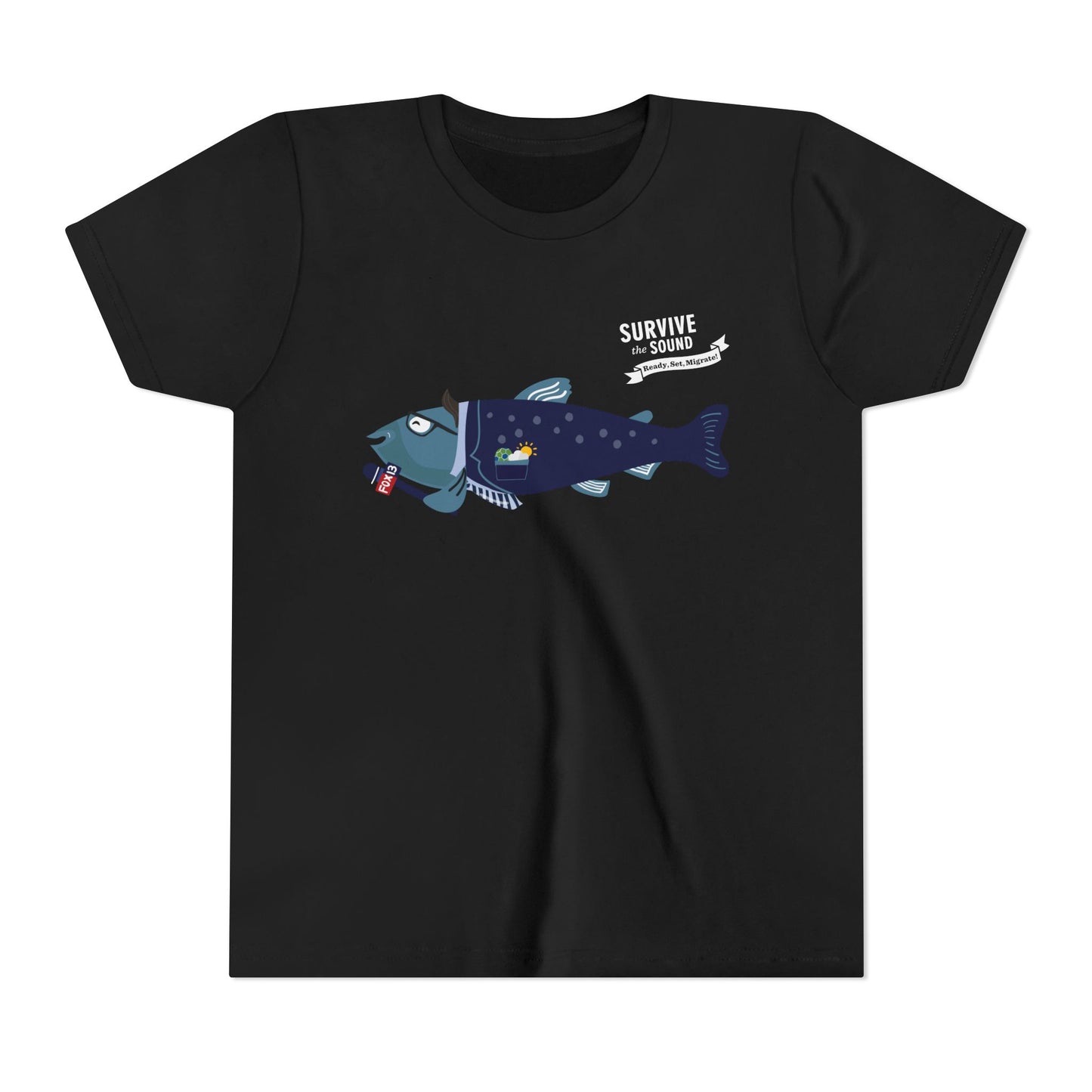 Brian Mackerel Youth Tee