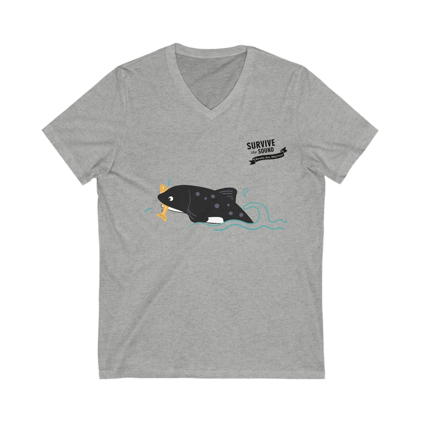 Willy Unisex V-Neck Tee