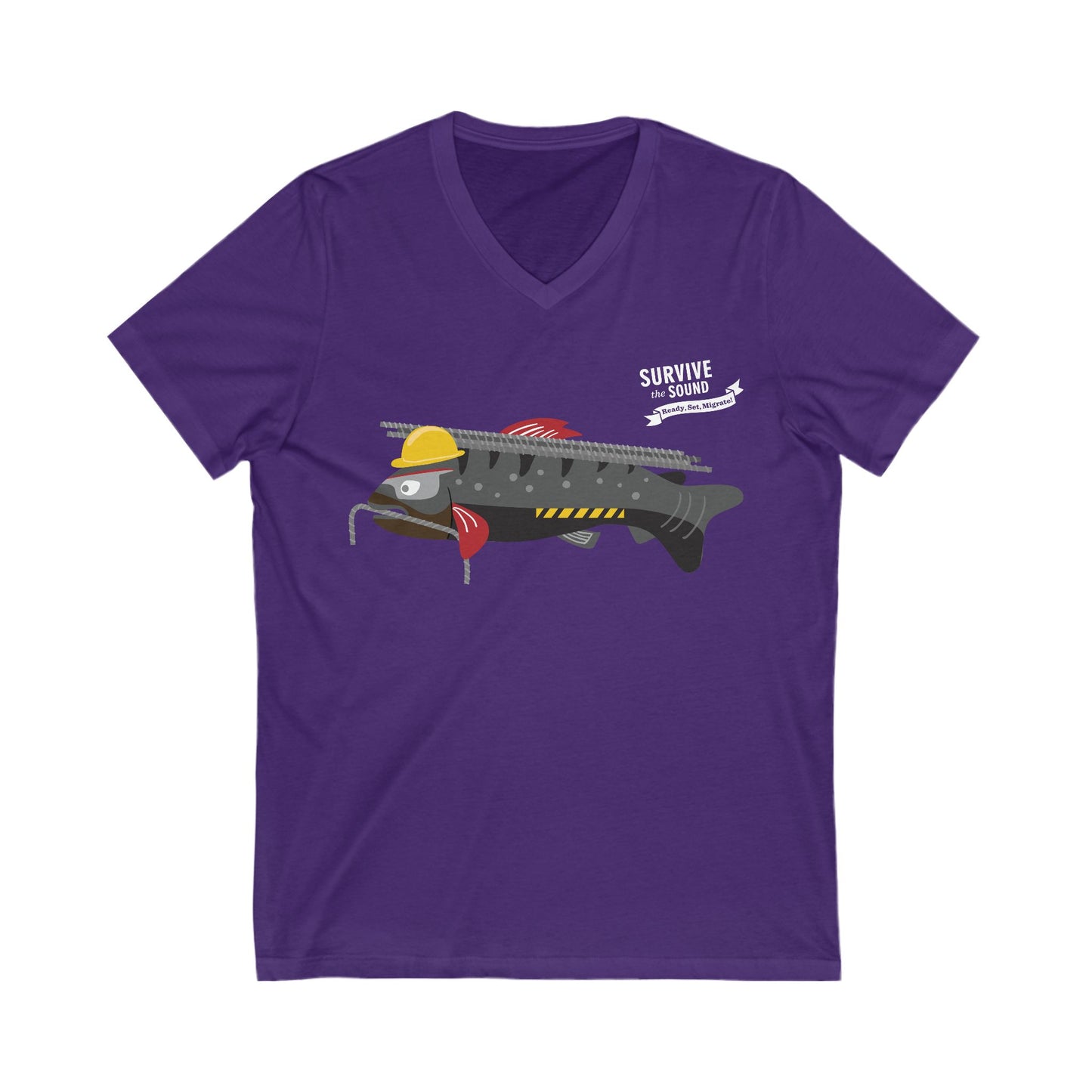 Steel(head) Unisex V-Neck Tee