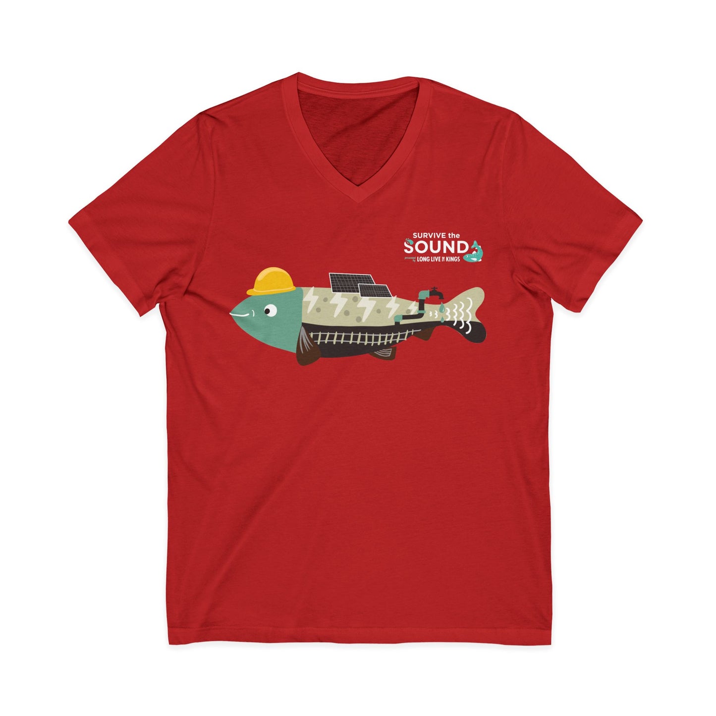 Utilifish Unisex V-Neck Tee
