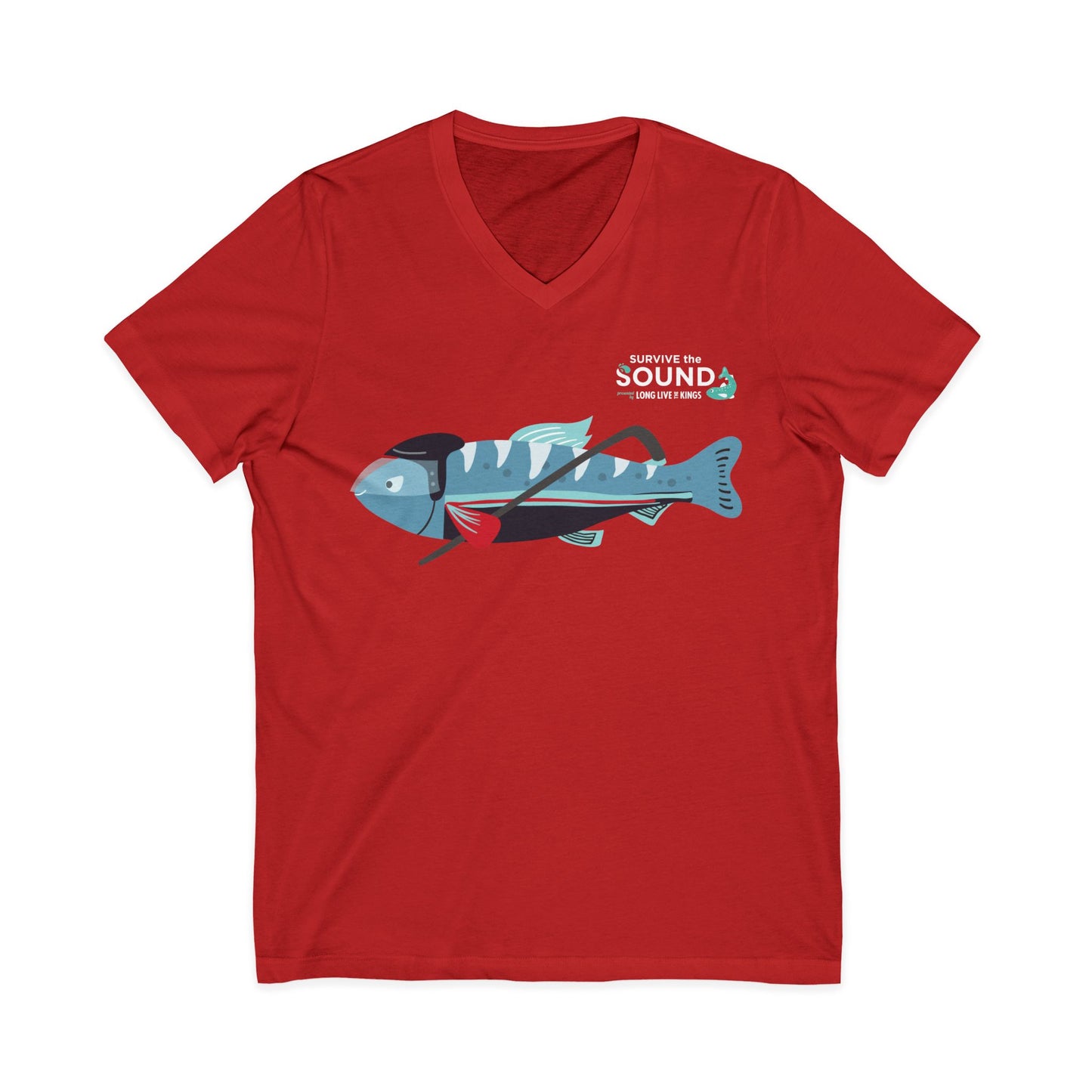 Hattrick Unisex V-Neck Tee