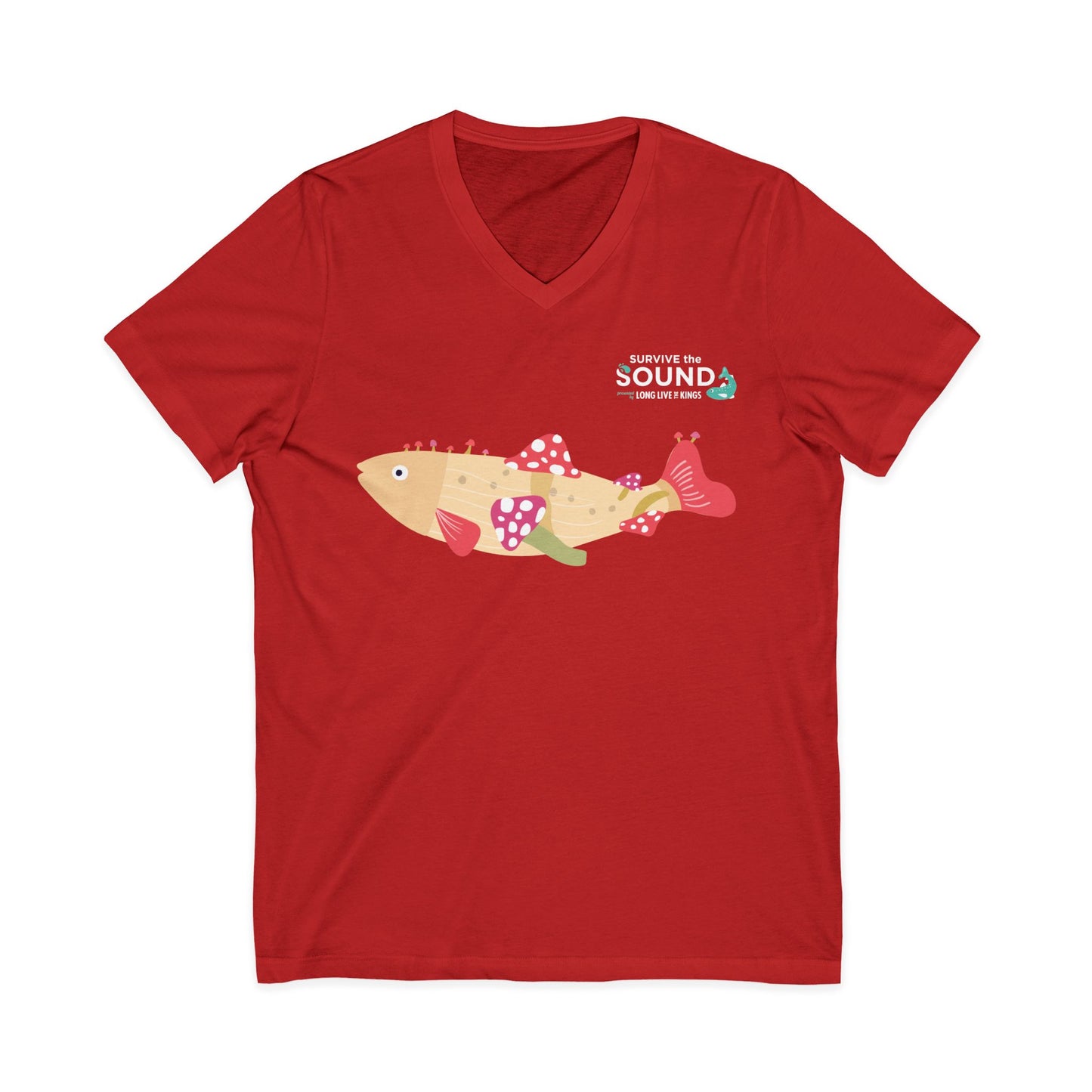 Mushy Unisex V-Neck Tee