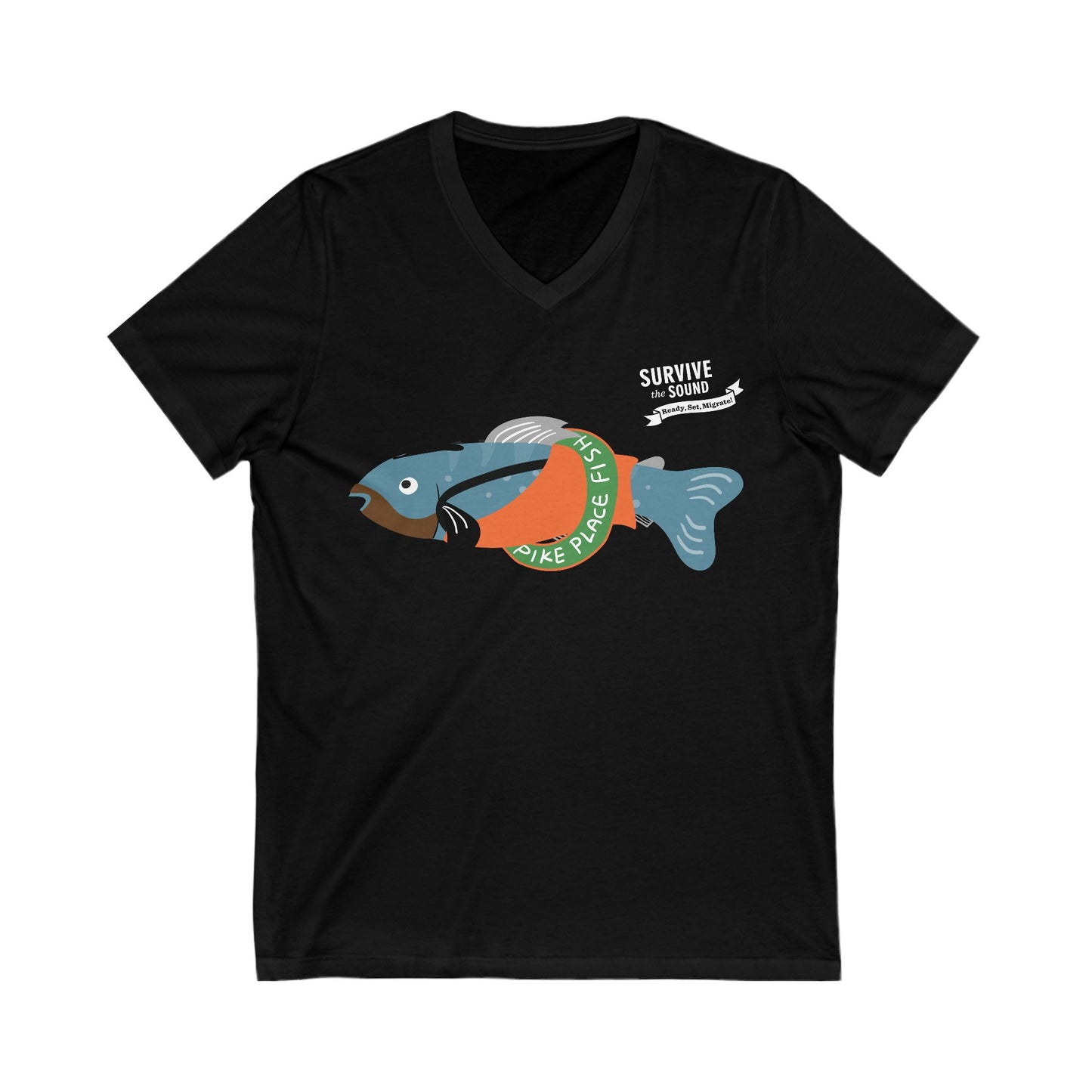 BackJack Unisex V-Neck Tee