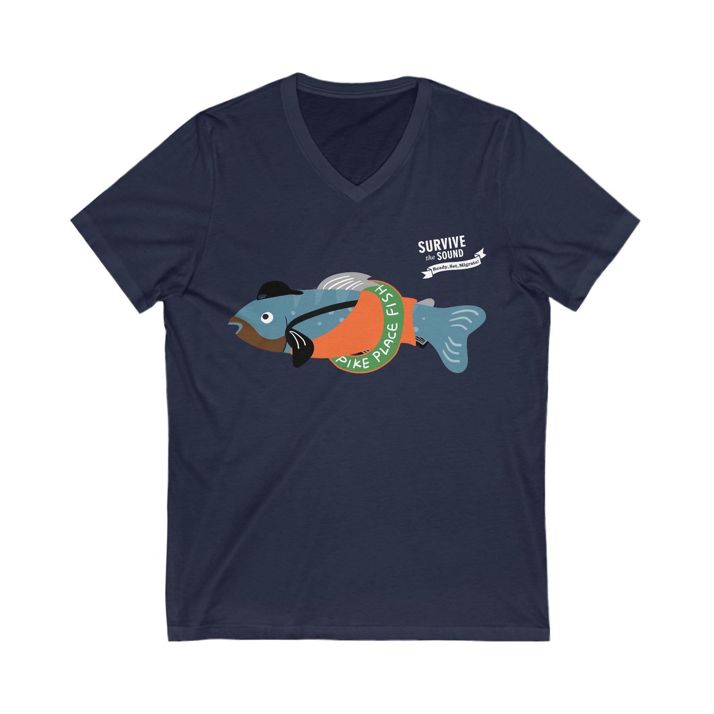 BackJack Unisex V-Neck Tee