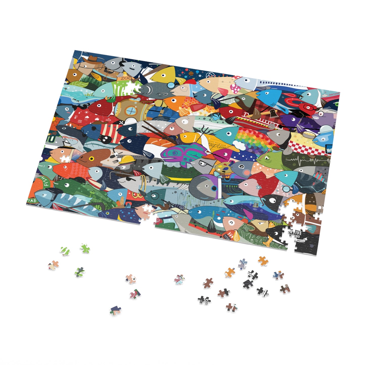 Survive the Sound Fish Puzzle