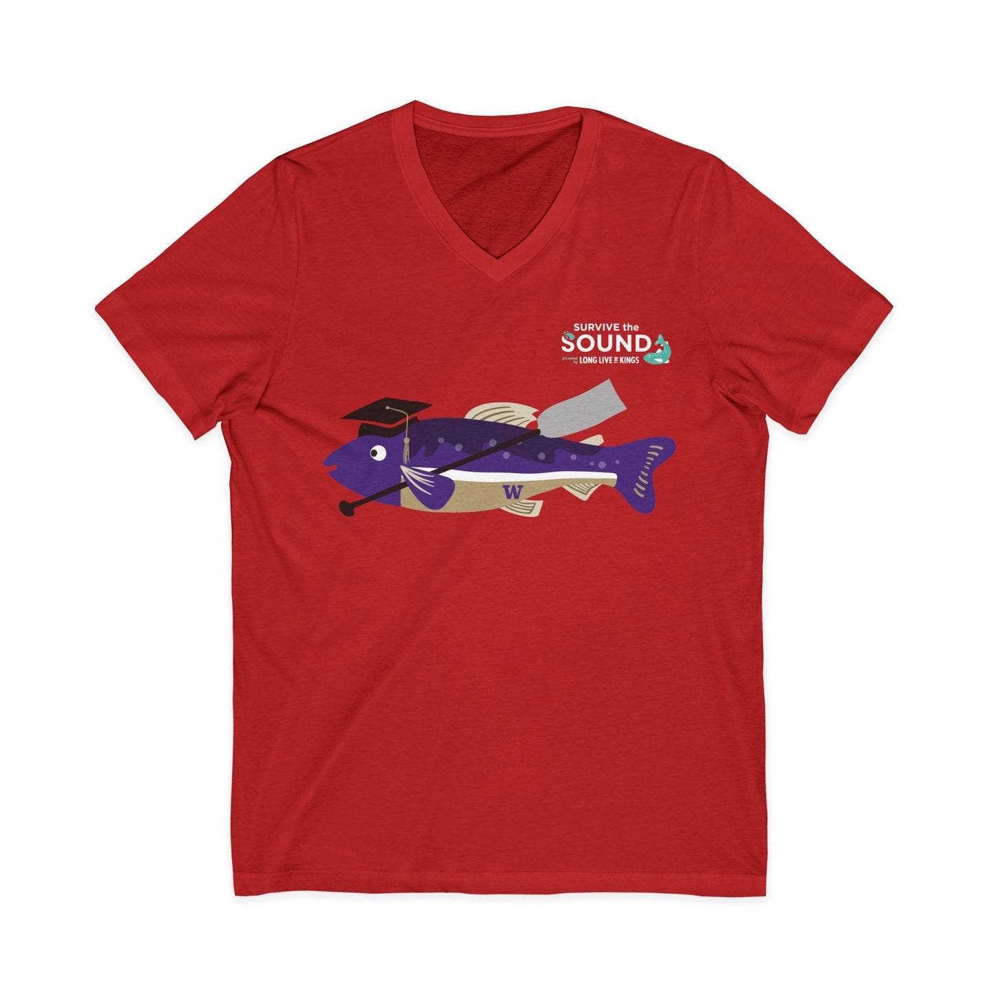 Dawg Paddle Unisex V-Neck Tee