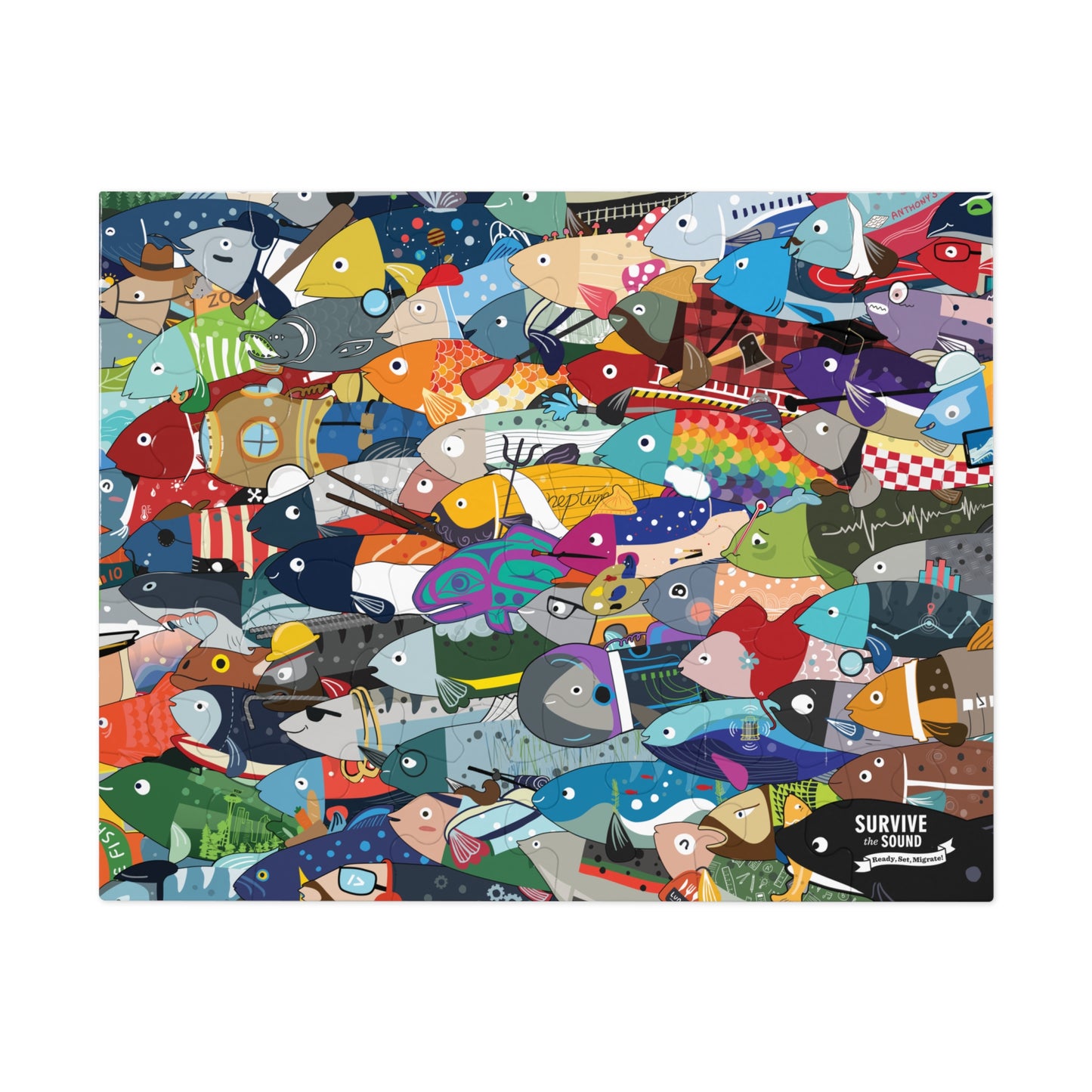 Survive the Sound Fish Puzzle