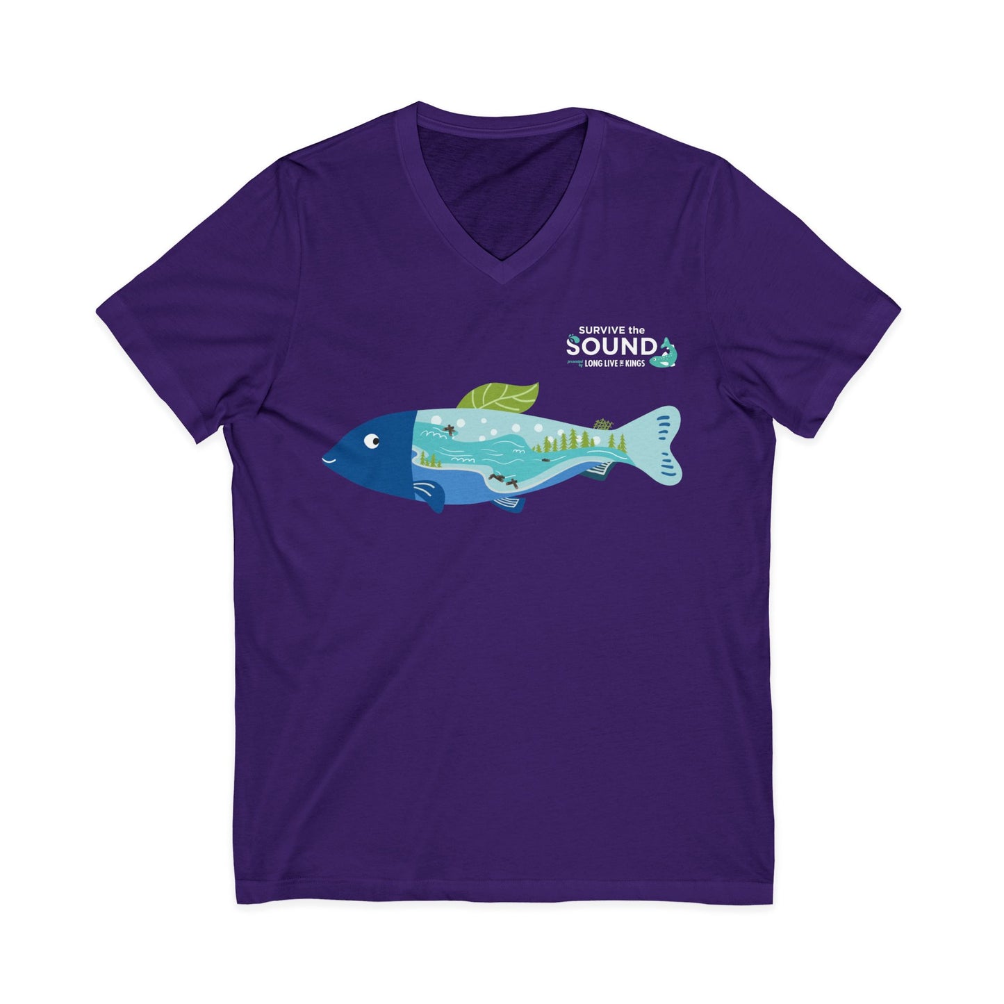 Habitat Unisex V-Neck Tee