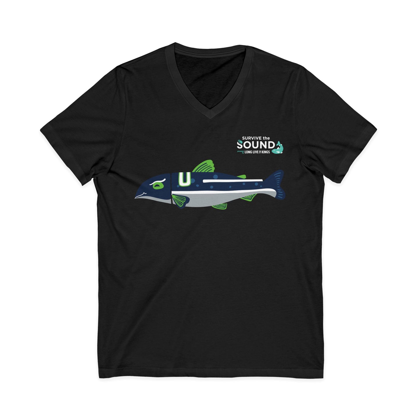 Blitz Unisex V-Neck Tee