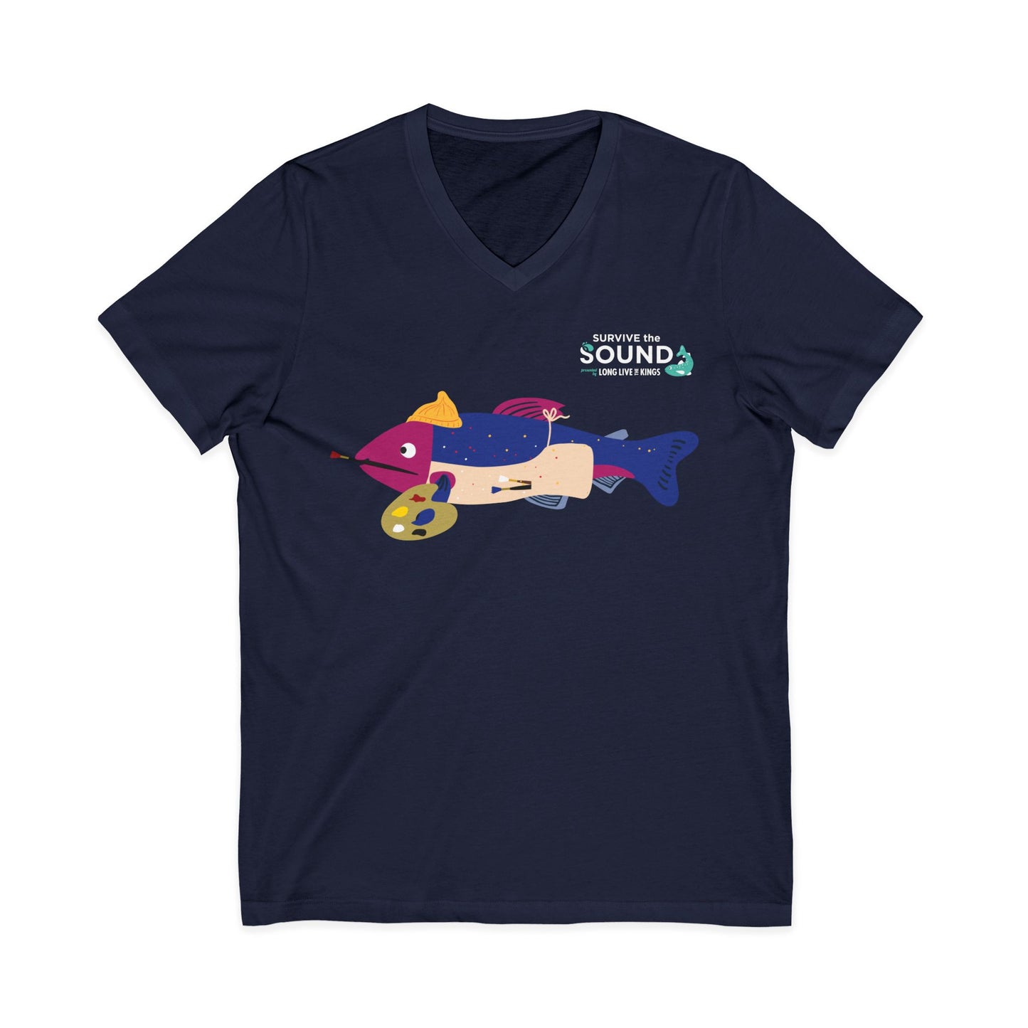 Arthur Unisex V-Neck Tee