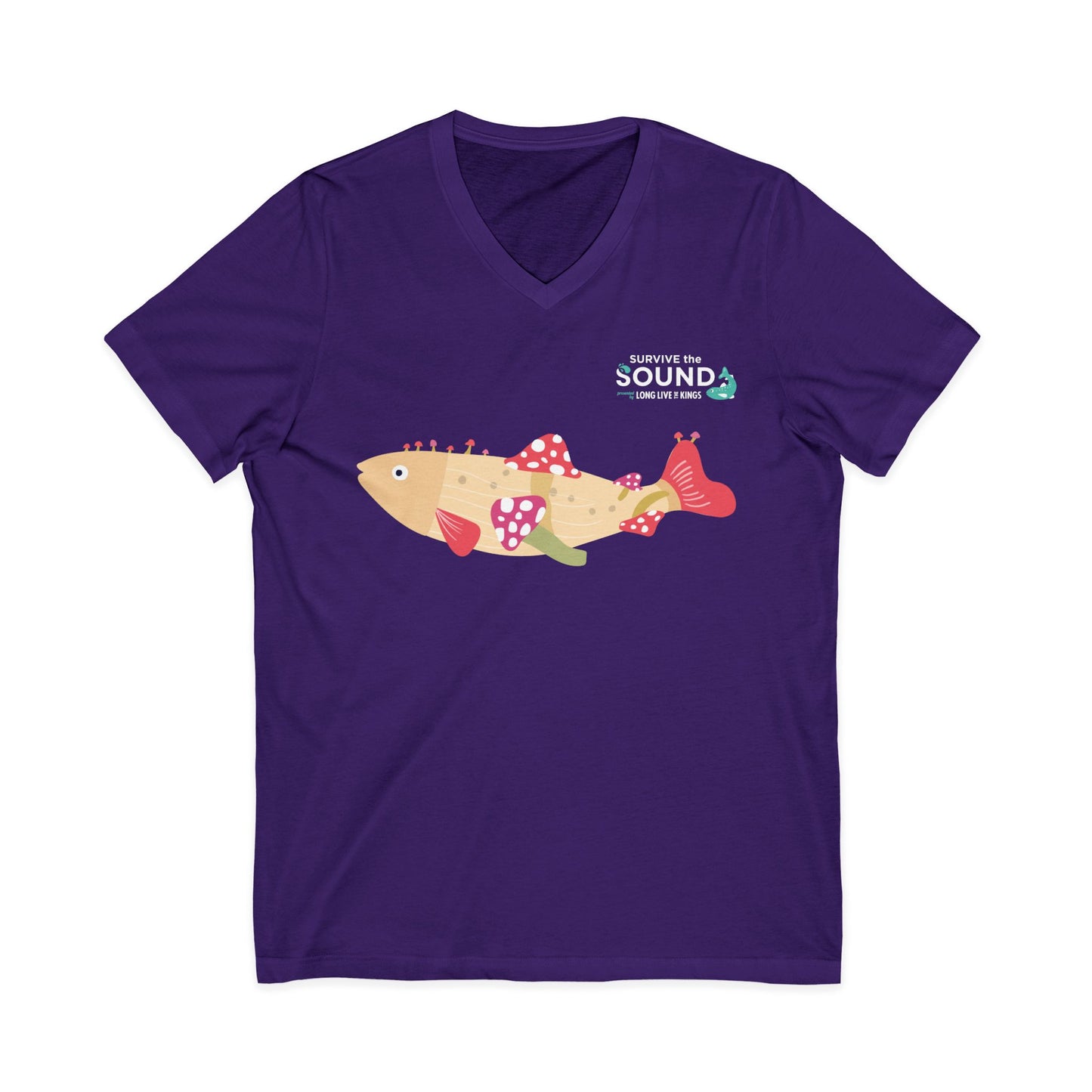Mushy Unisex V-Neck Tee