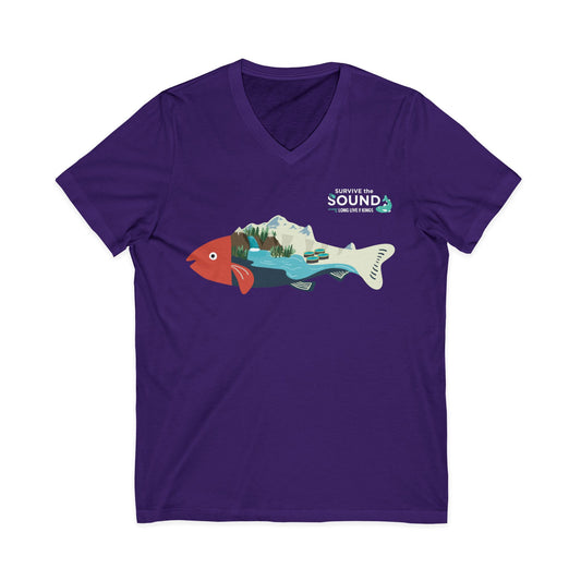 Lilli Unisex V-Neck Tee