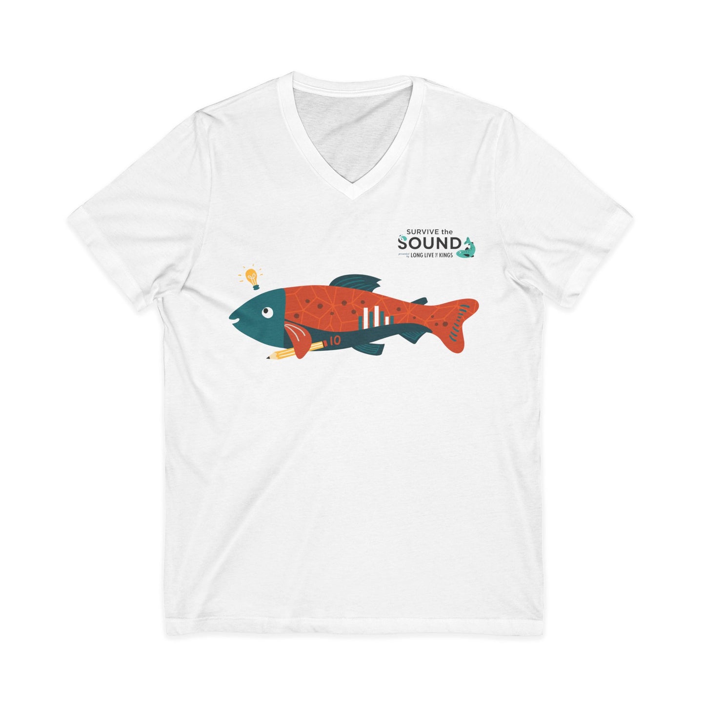 Floundry10 Unisex V-Neck Tee