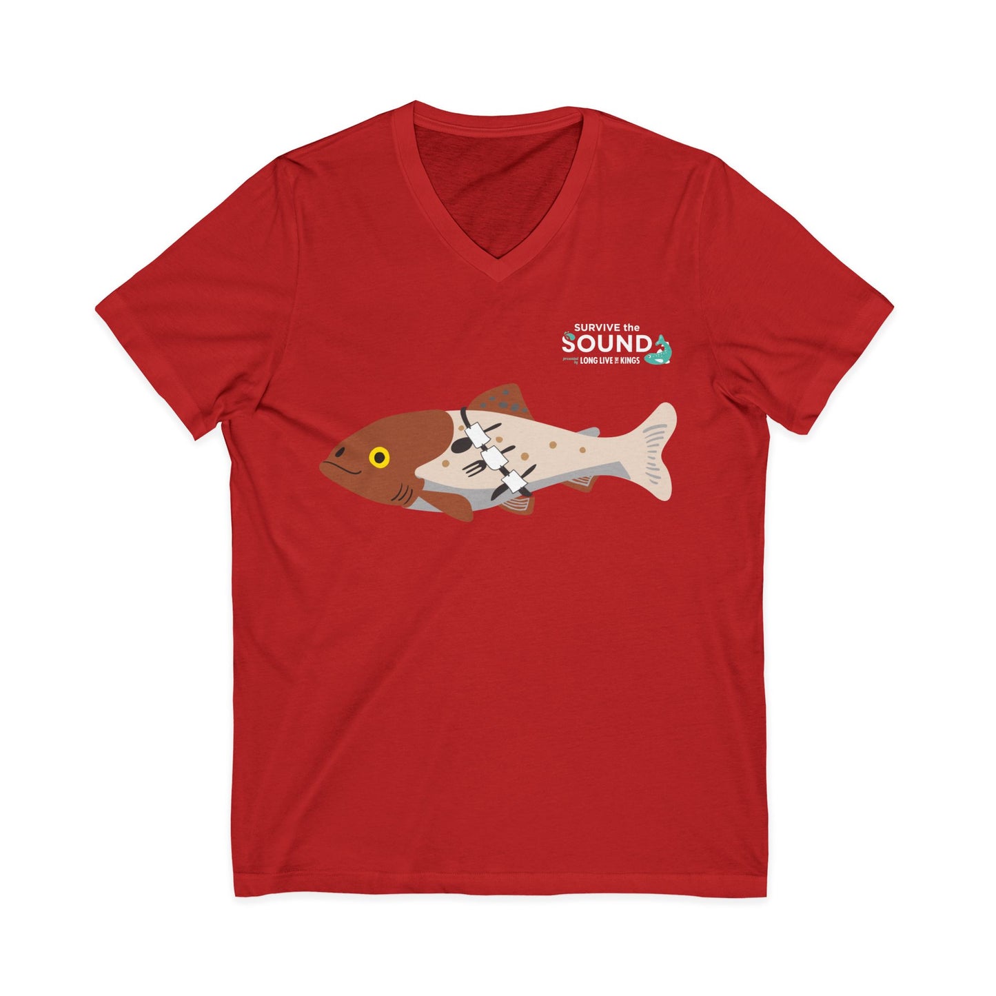 Sergeant Snackbar Unisex V-Neck Tee