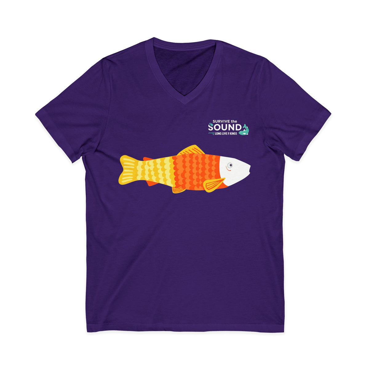 Candy Cod Unisex V-Neck Tee