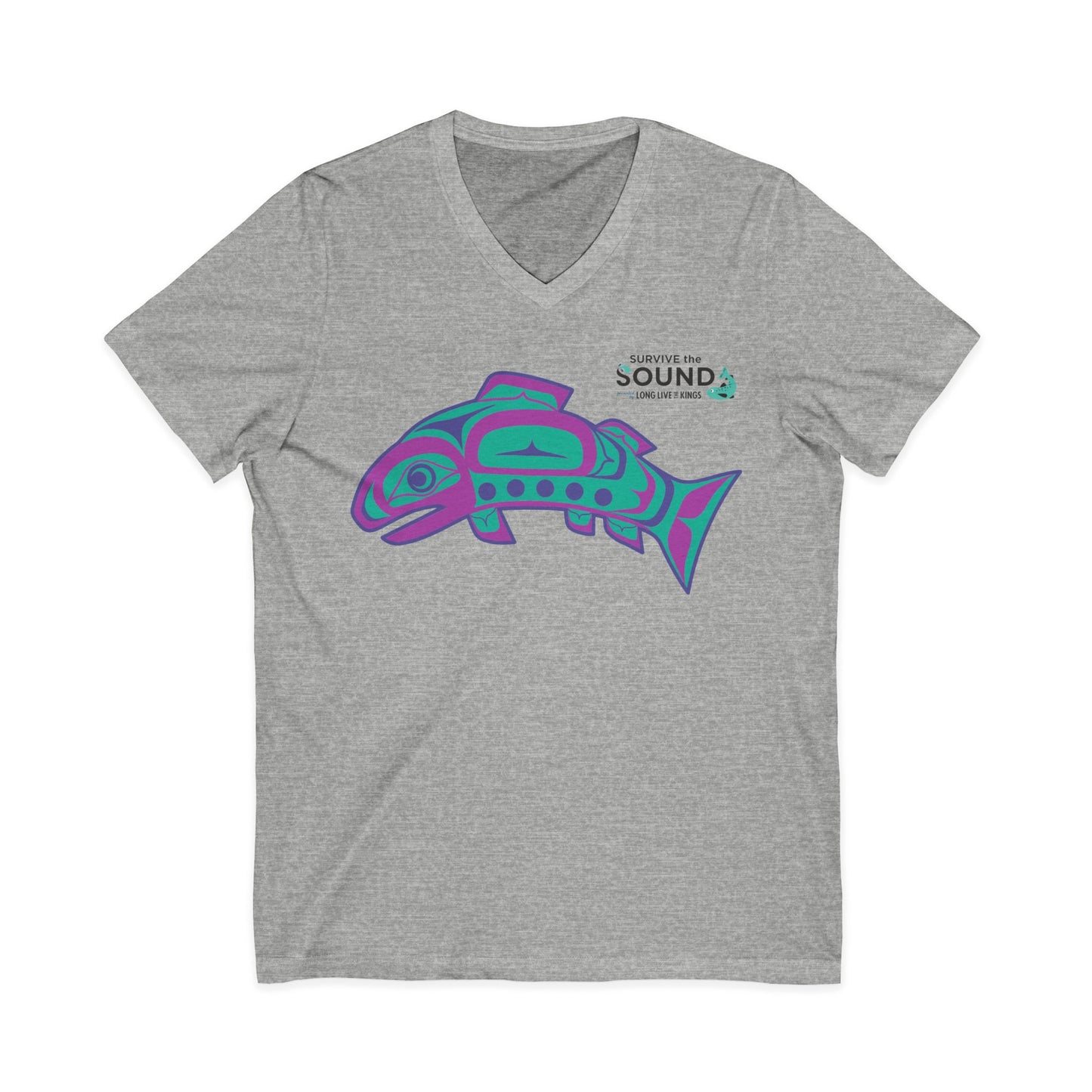 Hank Unisex V-Neck Tee