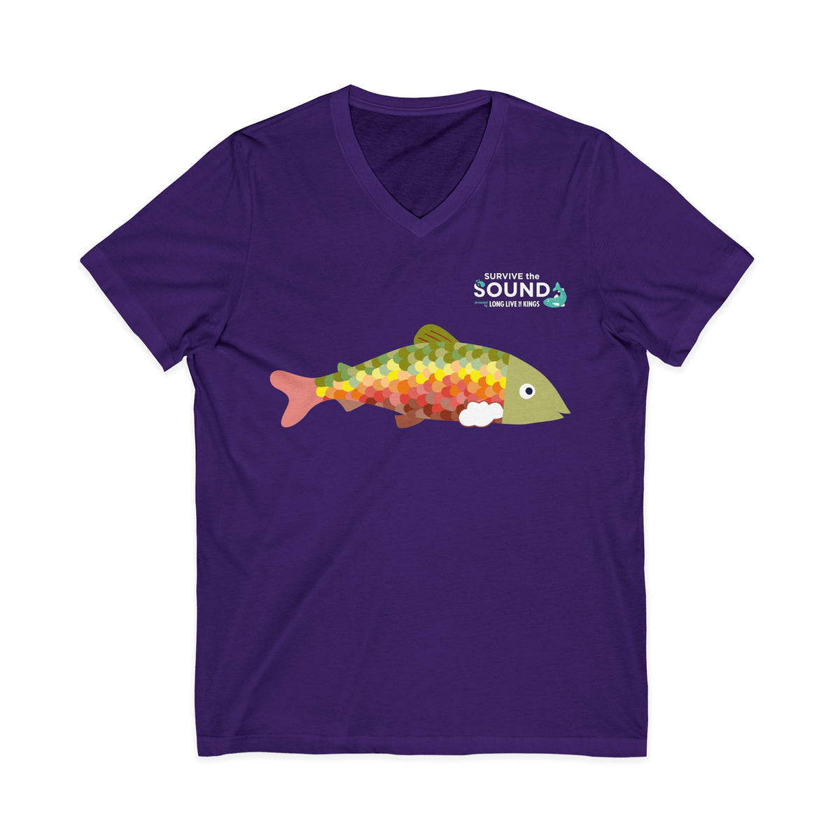 Autumn Unisex V-Neck Tee