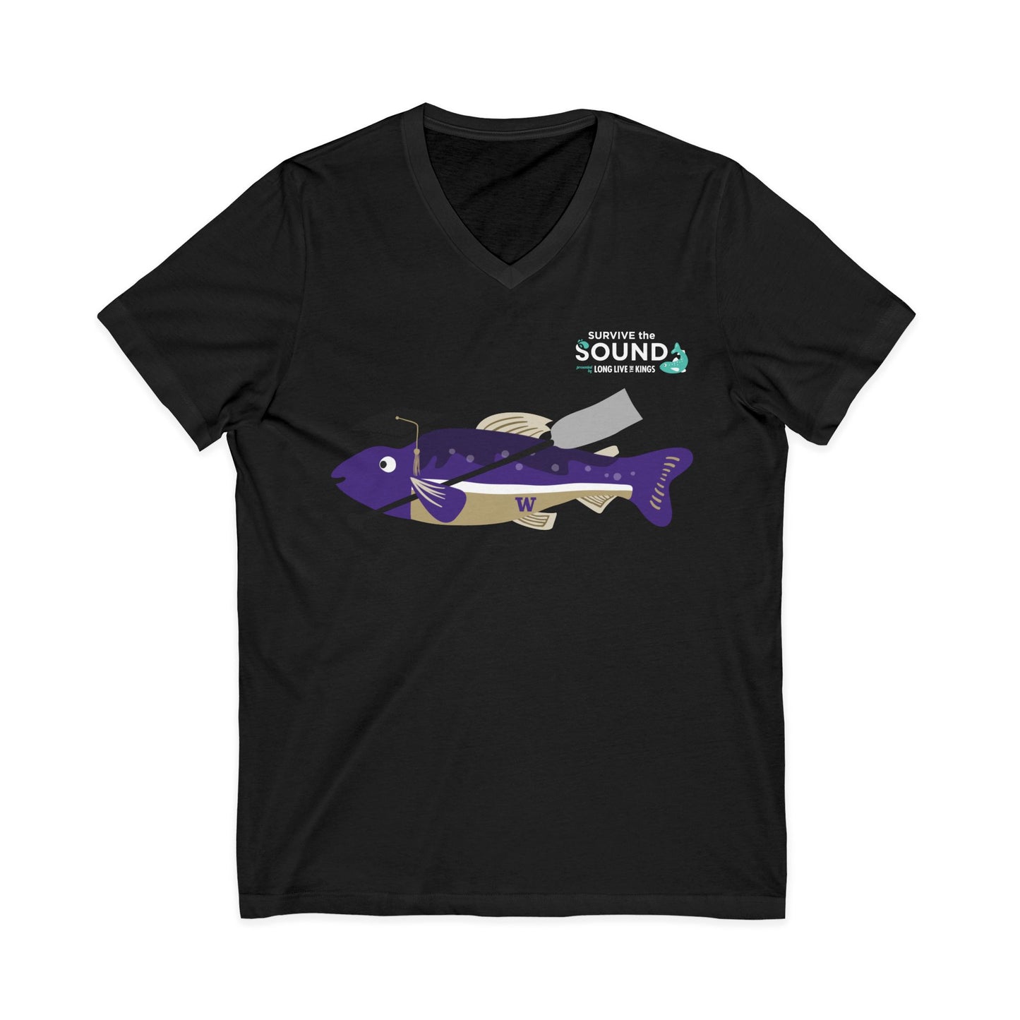 Dawg Paddle Unisex V-Neck Tee