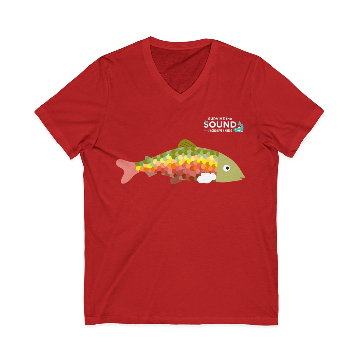 Autumn Unisex V-Neck Tee