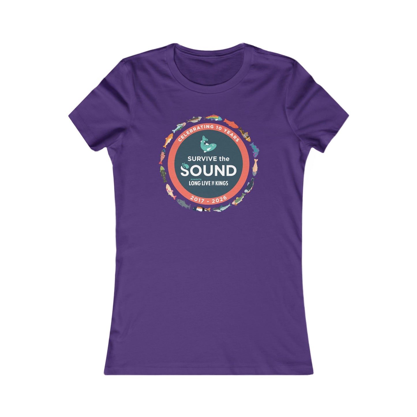 Survive the Sound 10th Anniversary Women's Tee