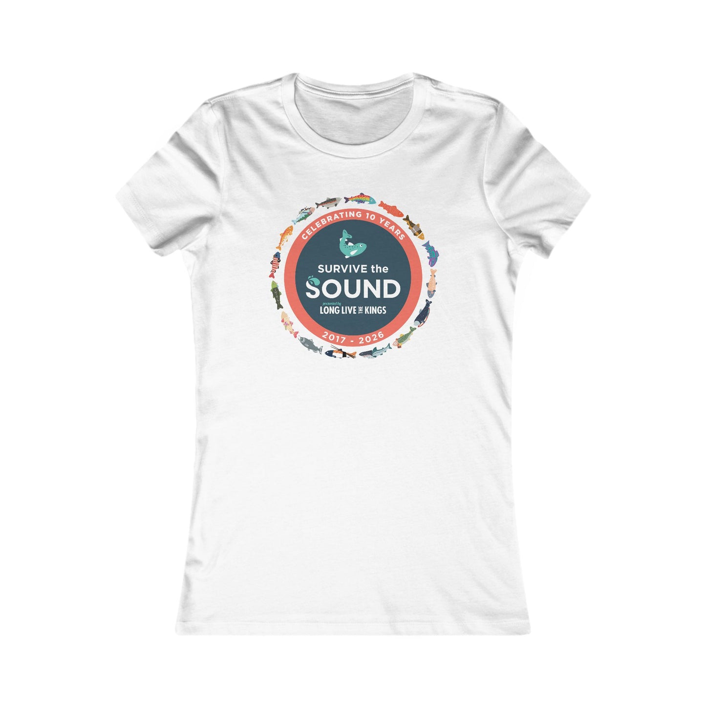 Survive the Sound 10th Anniversary Women's Tee