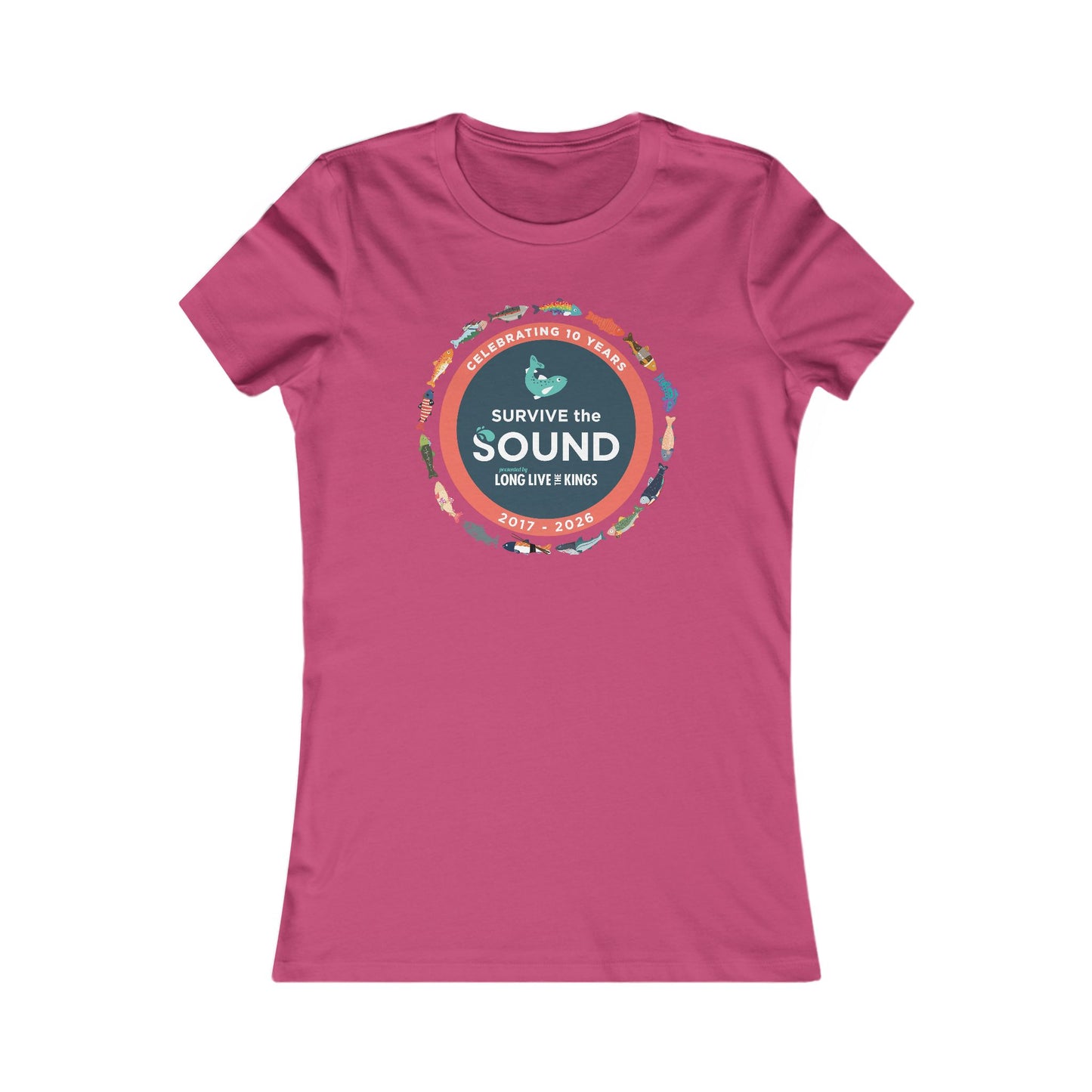 Survive the Sound 10th Anniversary Women's Tee