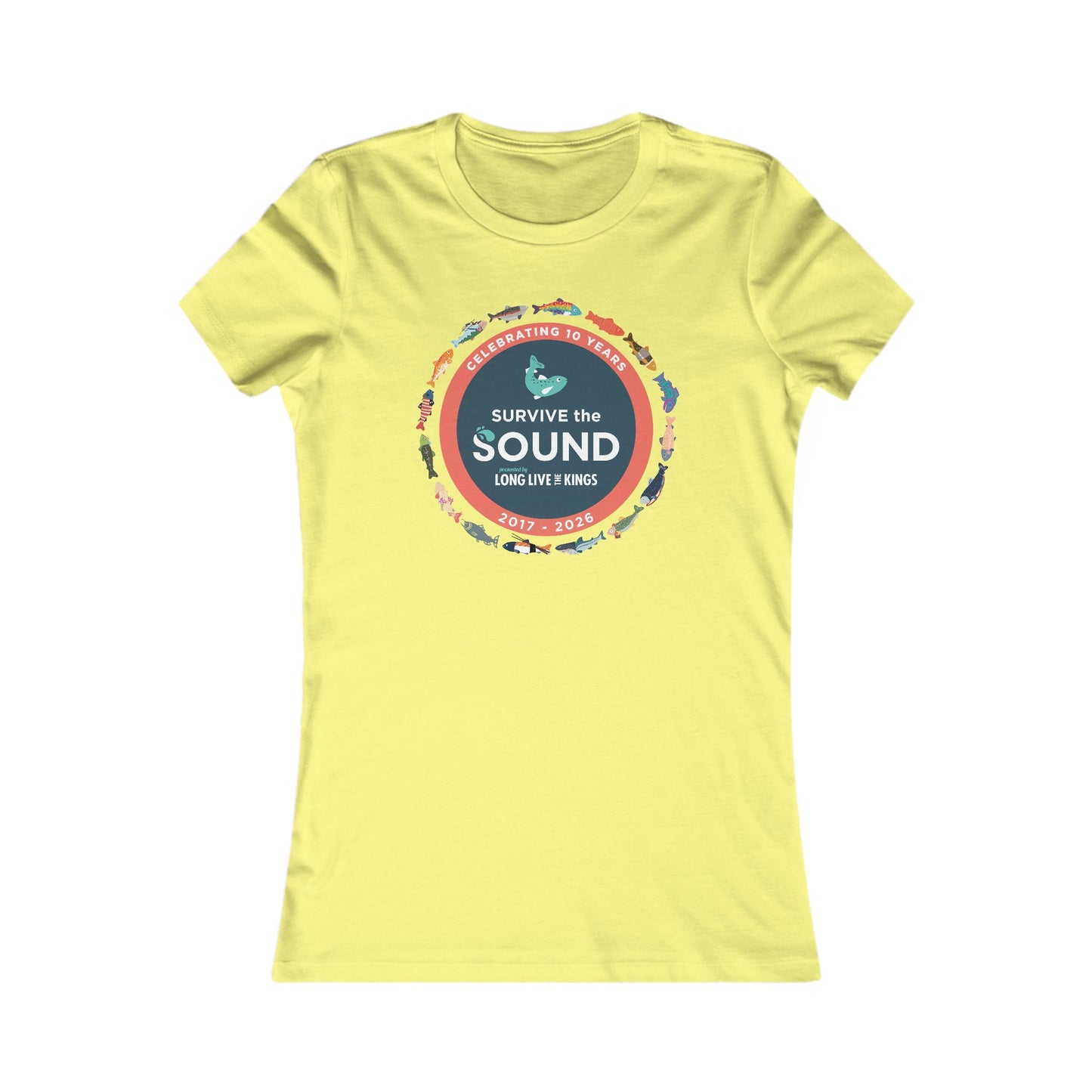 Survive the Sound 10th Anniversary Women's Tee